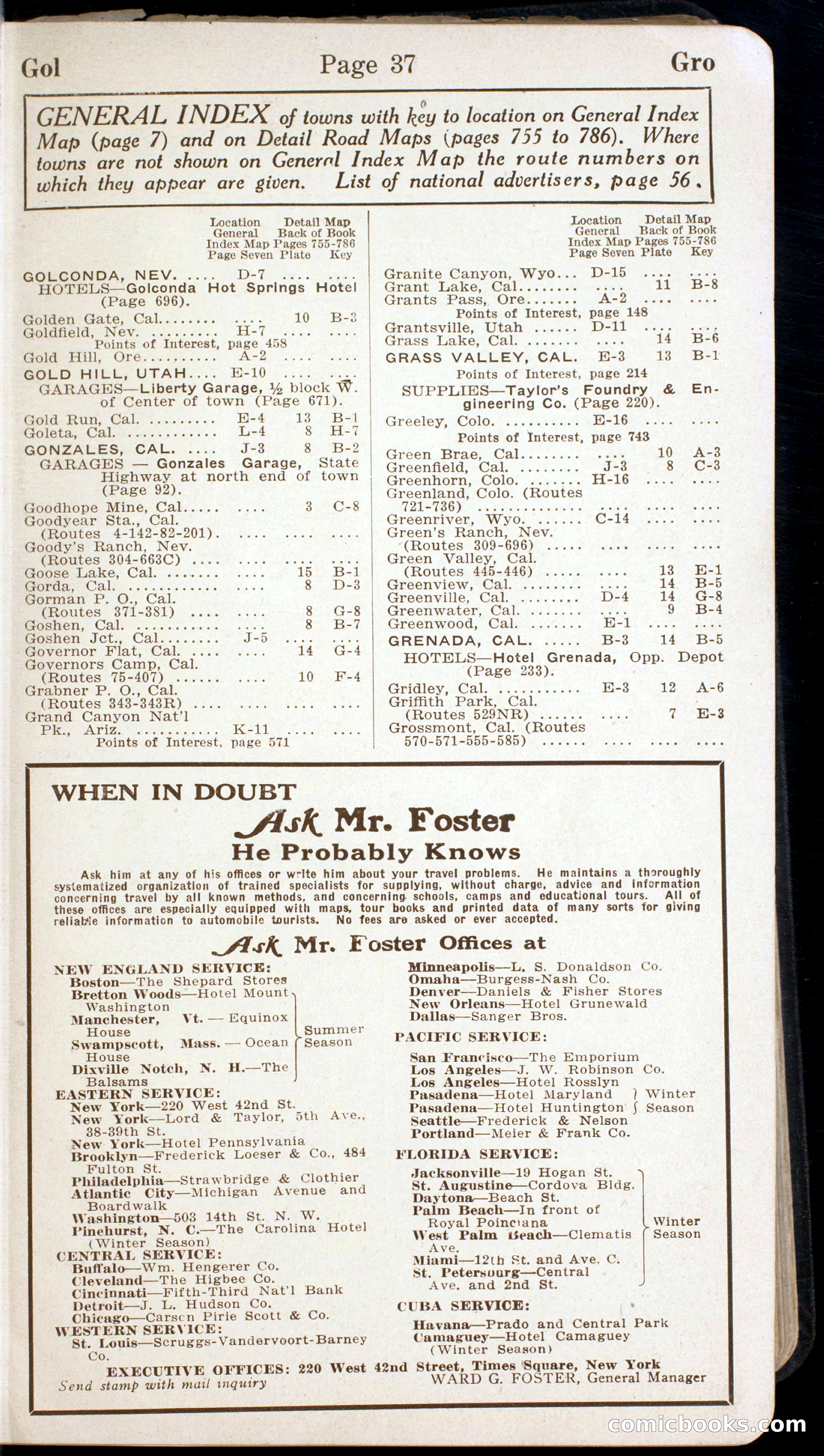 Official Automobile Blue Book, Vol. 8 — page 39 of 399