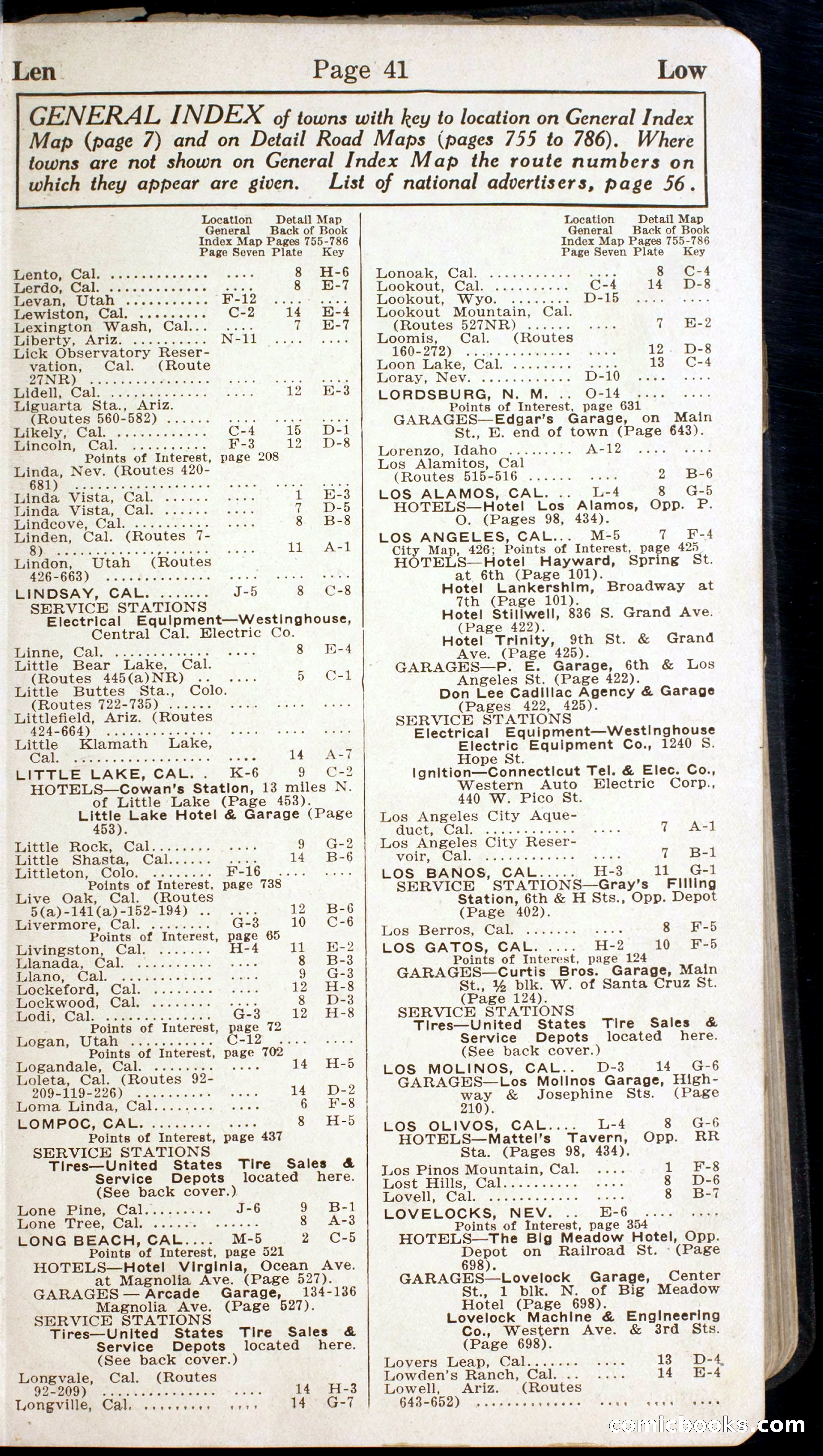 Official Automobile Blue Book, Vol. 8 — page 43 of 399