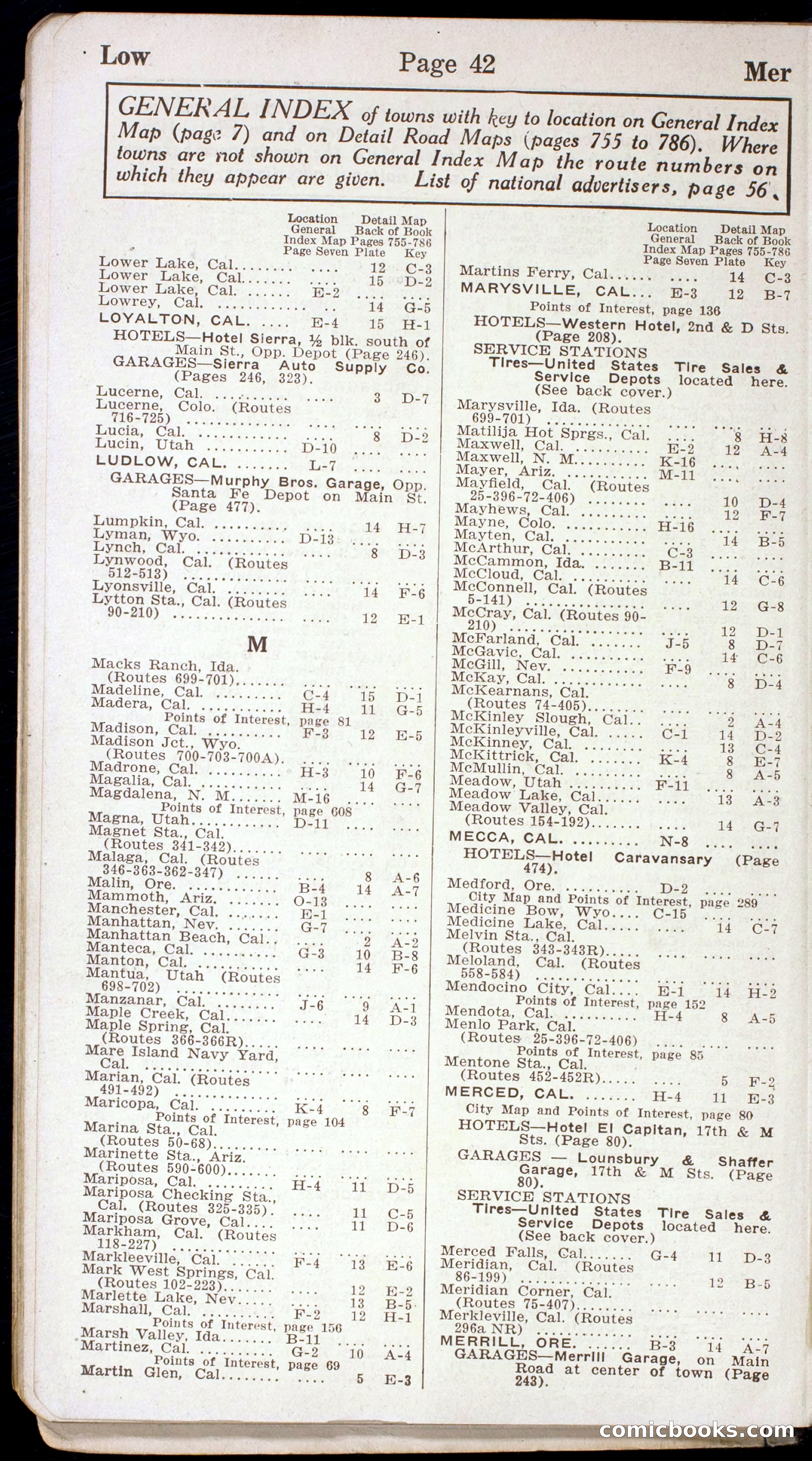 Official Automobile Blue Book, Vol. 8 — page 44 of 399