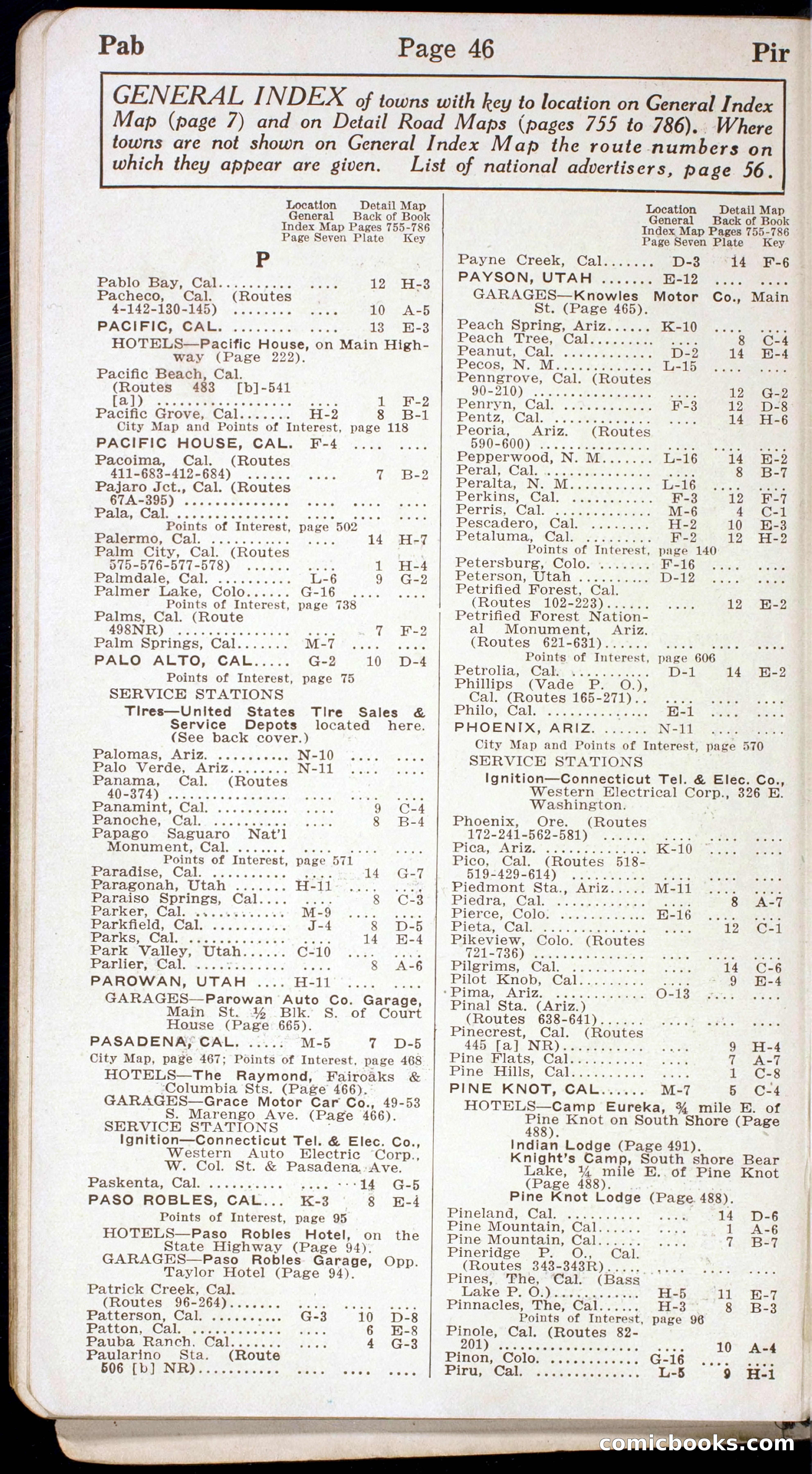 Official Automobile Blue Book, Vol. 8 — page 48 of 399