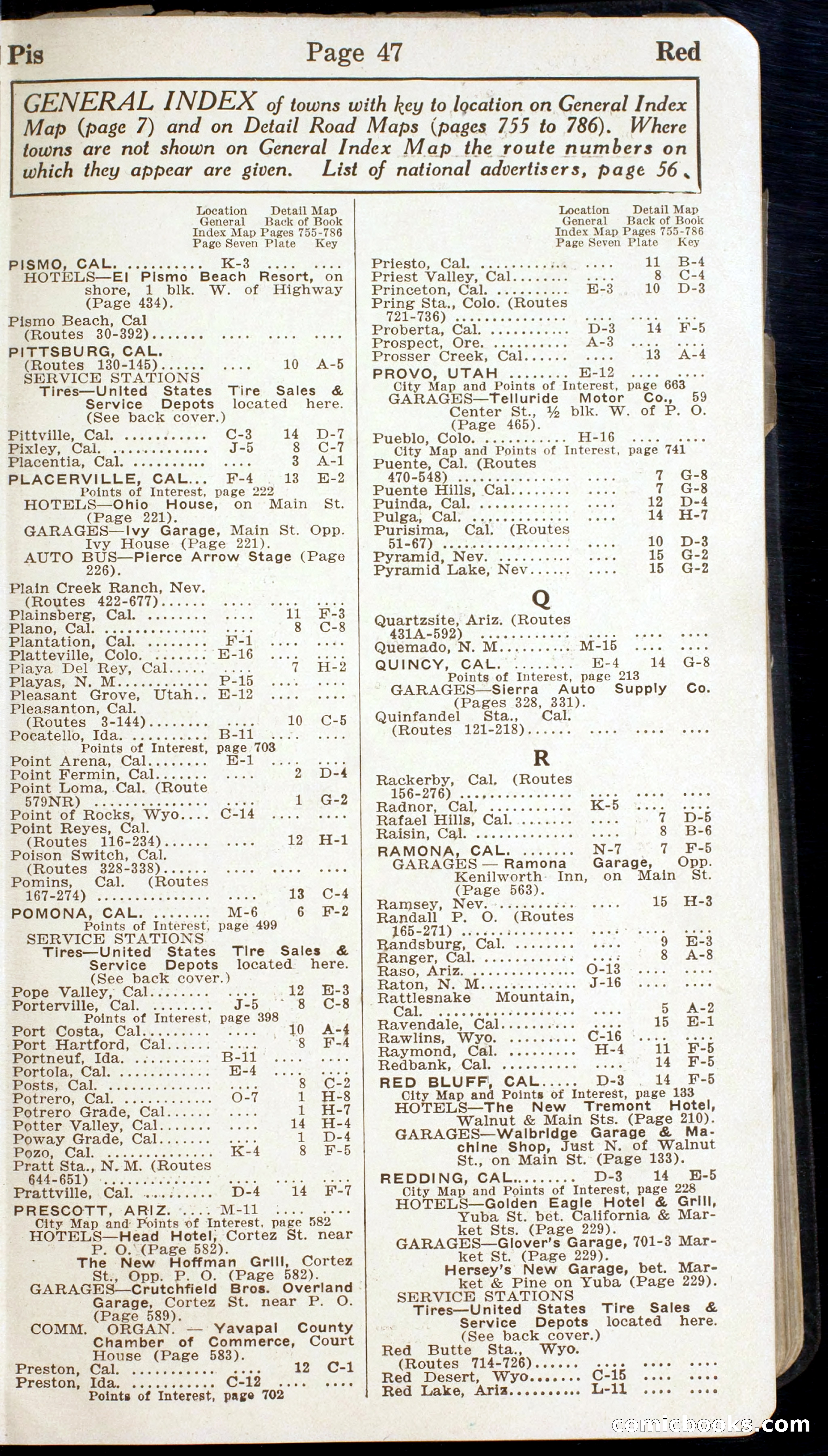 Official Automobile Blue Book, Vol. 8 — page 49 of 399