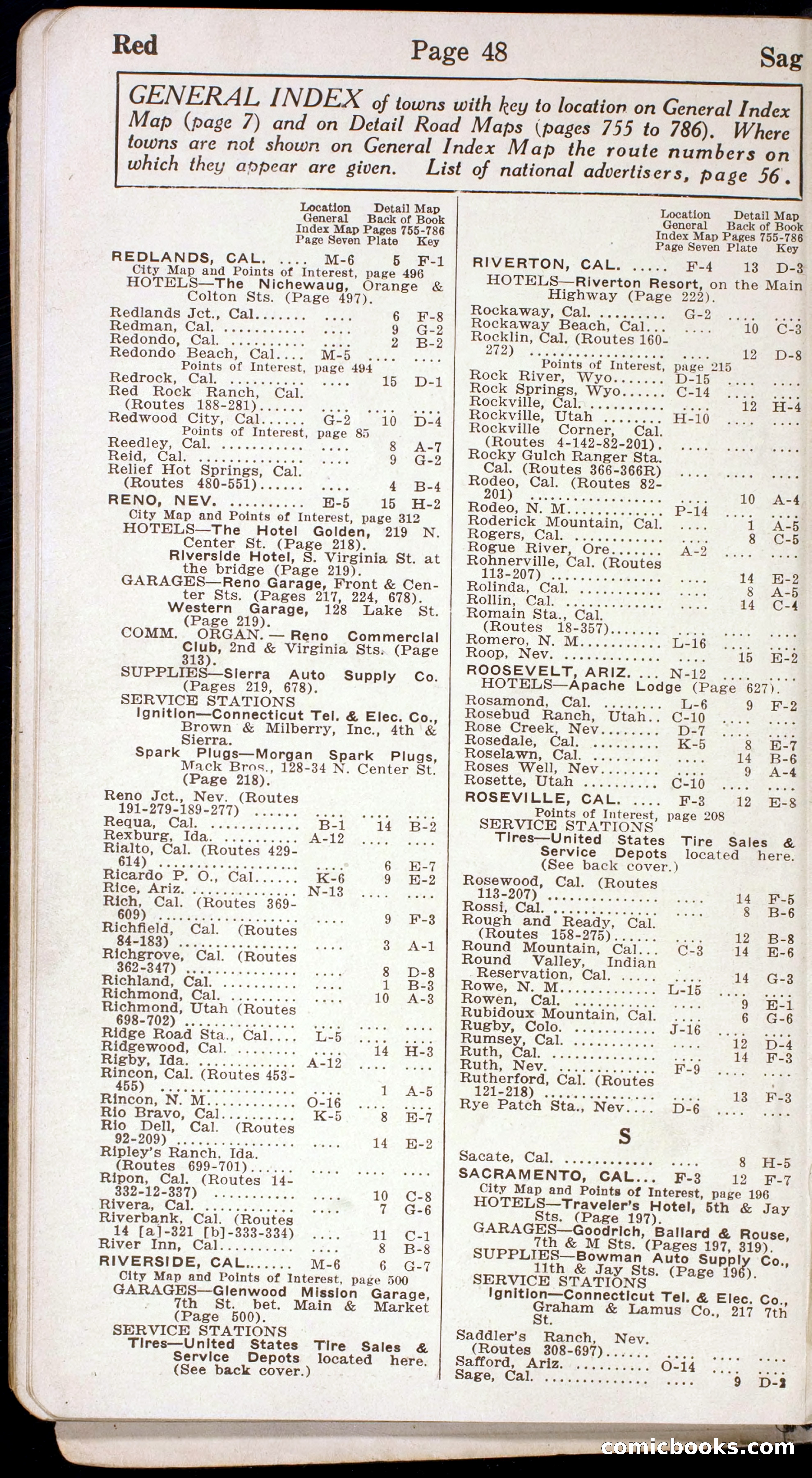 Official Automobile Blue Book, Vol. 8 — page 50 of 399