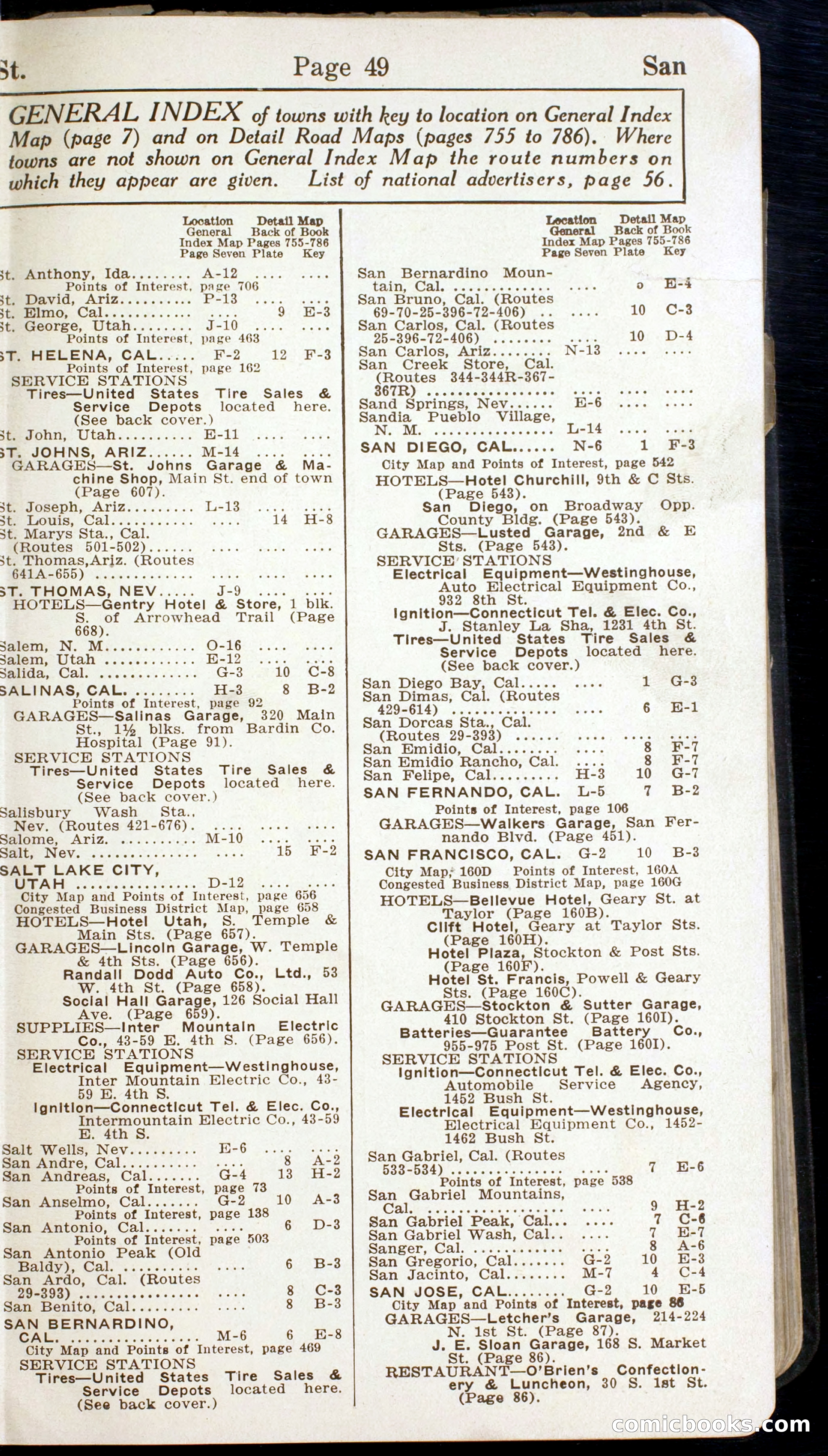 Official Automobile Blue Book, Vol. 8 — page 51 of 399