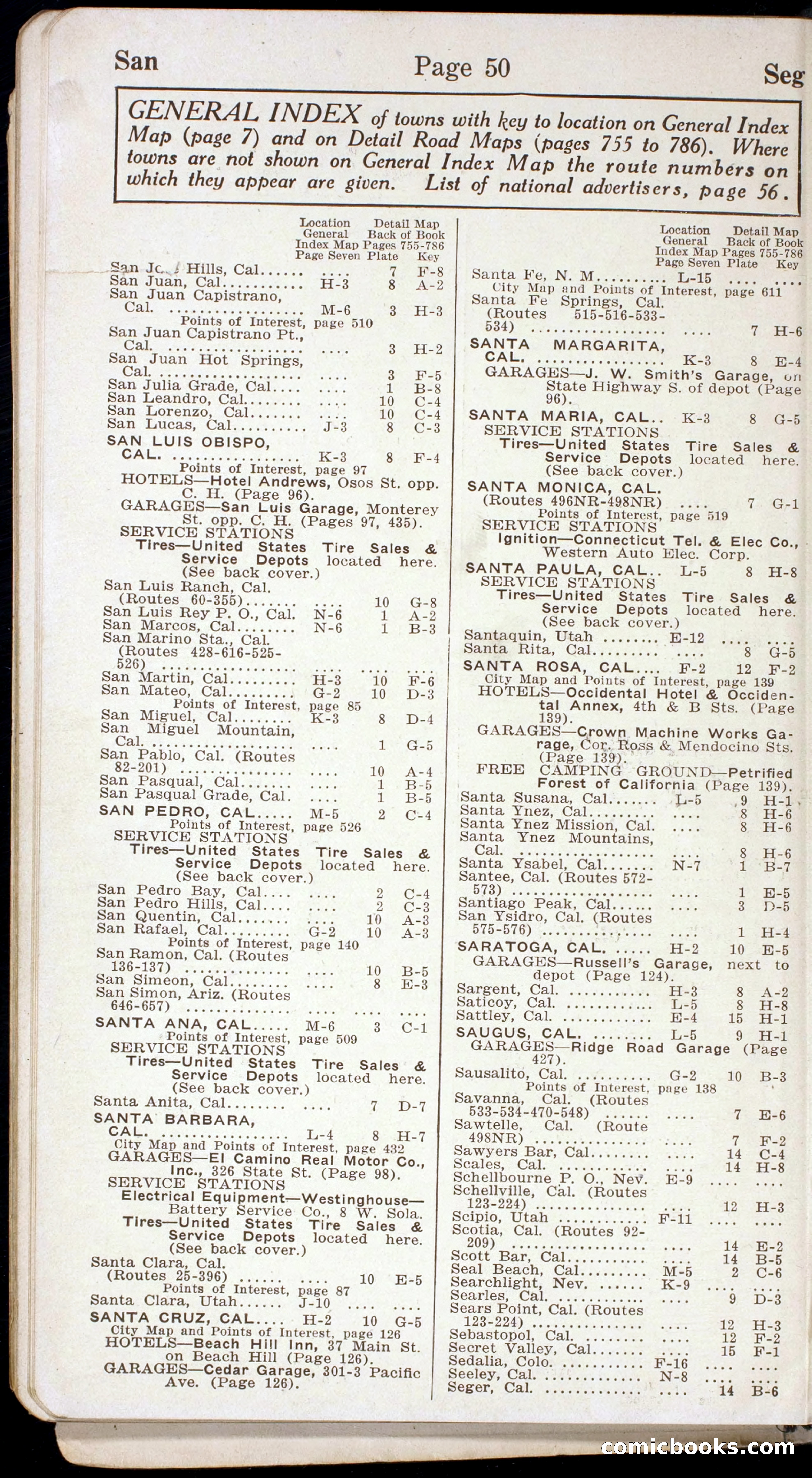 Official Automobile Blue Book, Vol. 8 — page 52 of 399