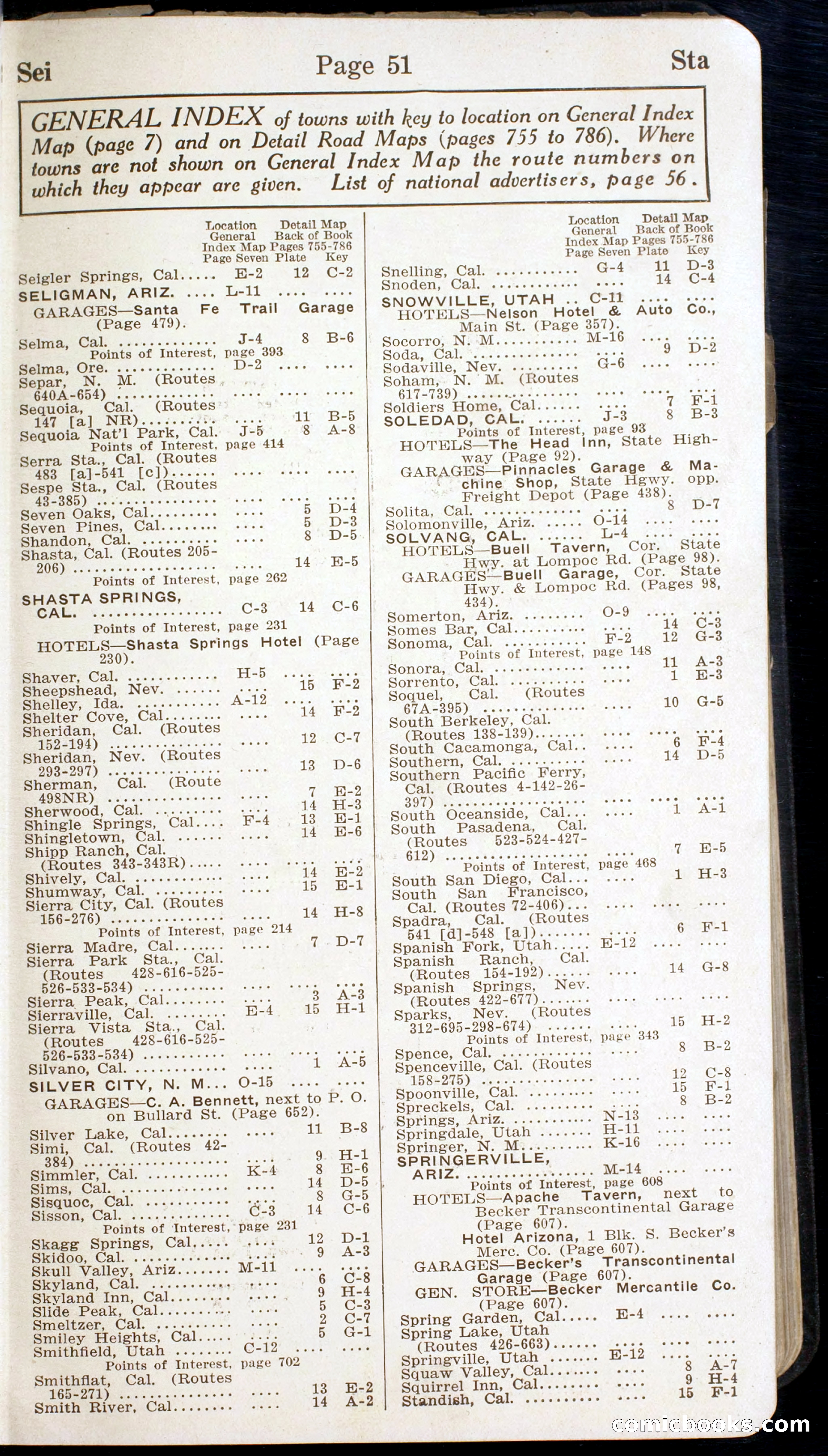 Official Automobile Blue Book, Vol. 8 — page 53 of 399