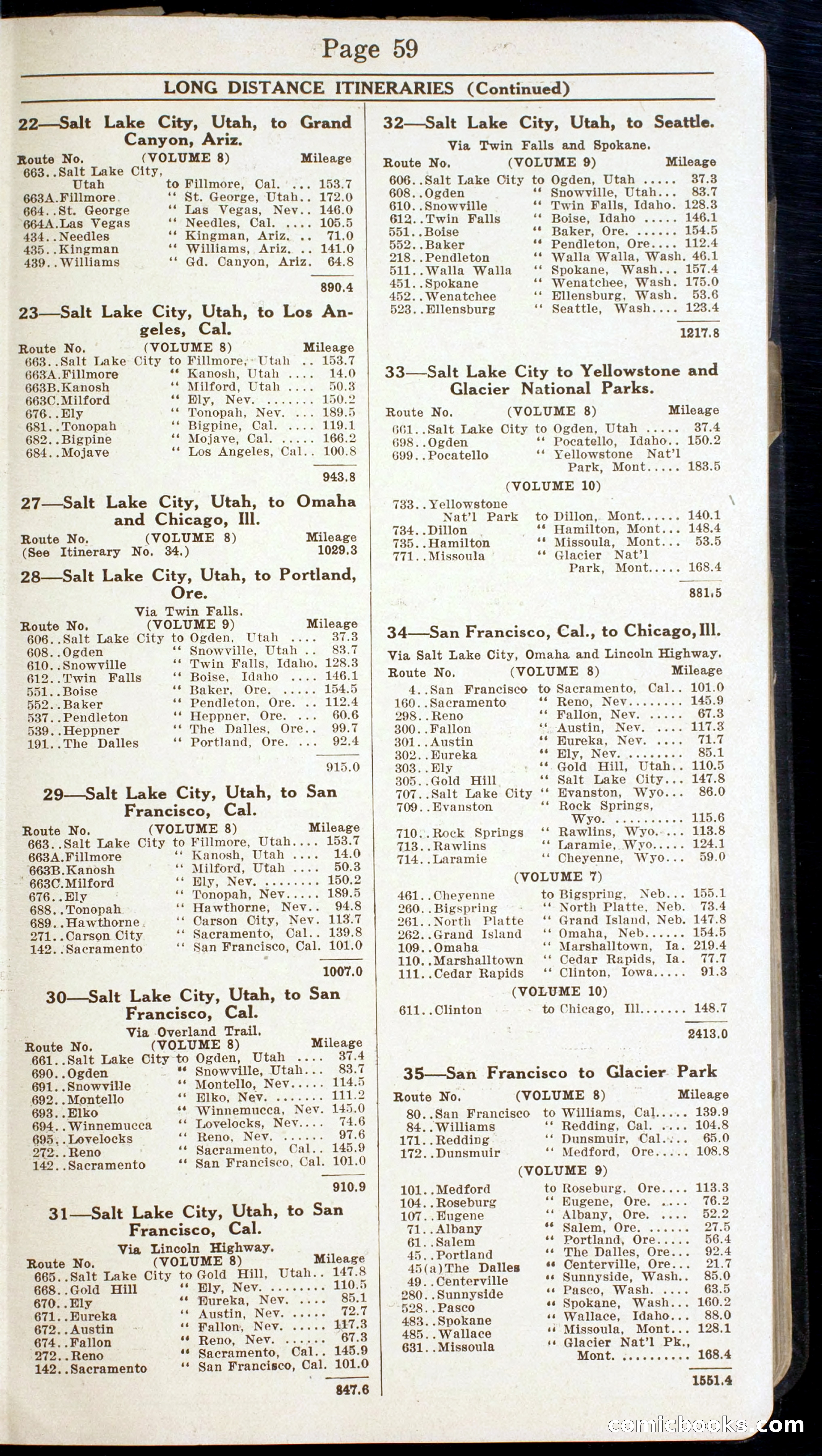 Official Automobile Blue Book, Vol. 8 — page 61 of 399