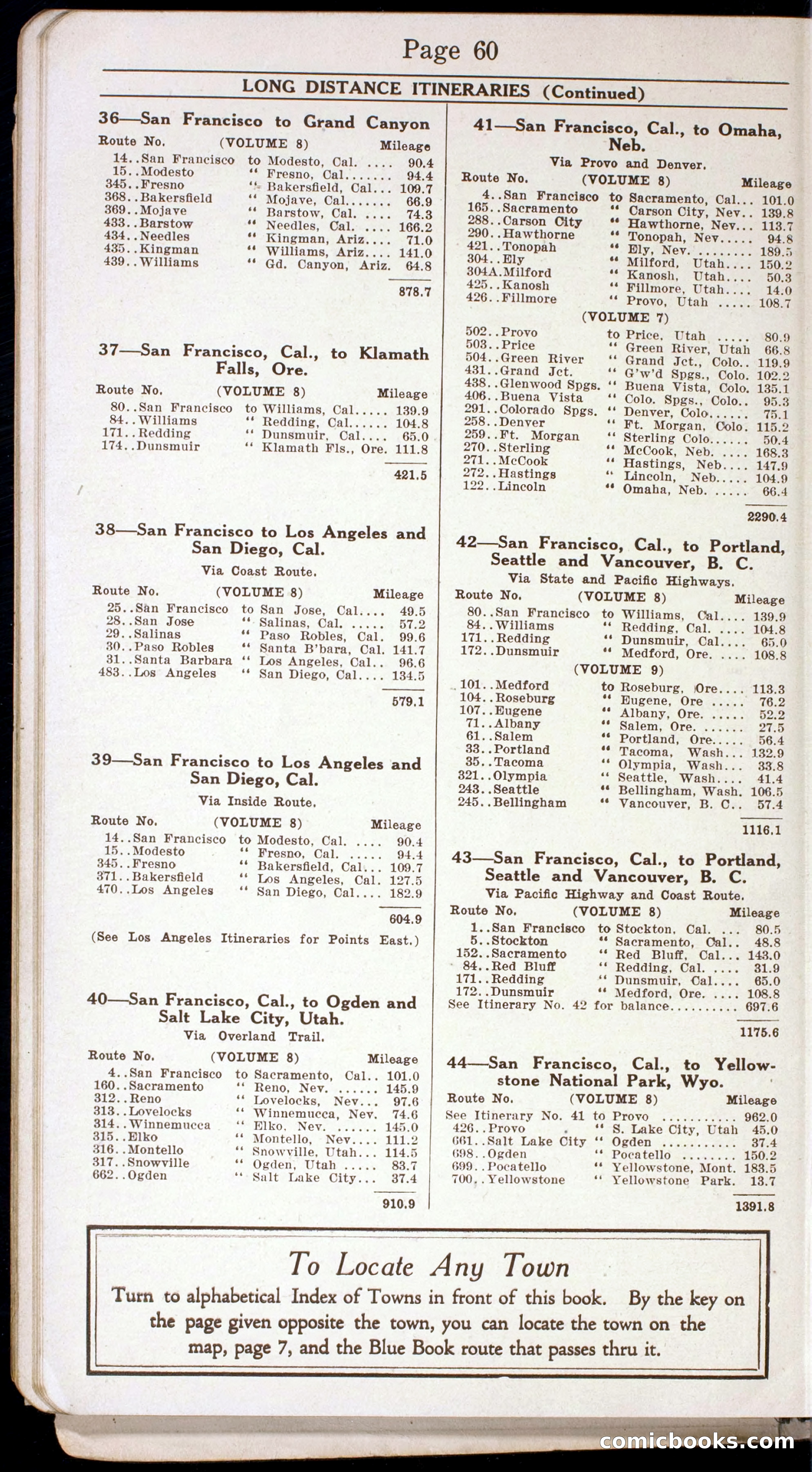 Official Automobile Blue Book, Vol. 8 — page 62 of 399