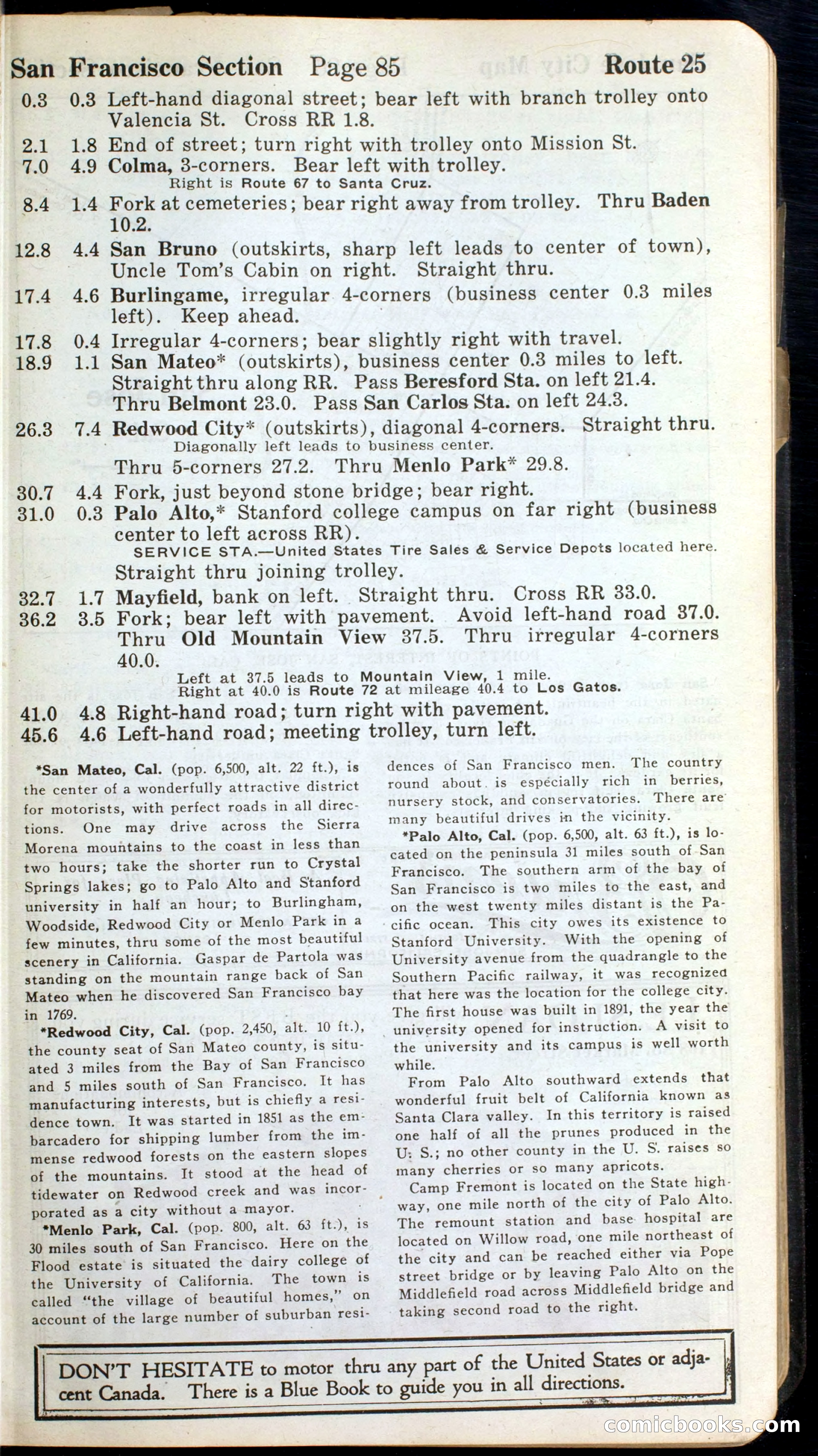 Official Automobile Blue Book, Vol. 8 — page 87 of 399
