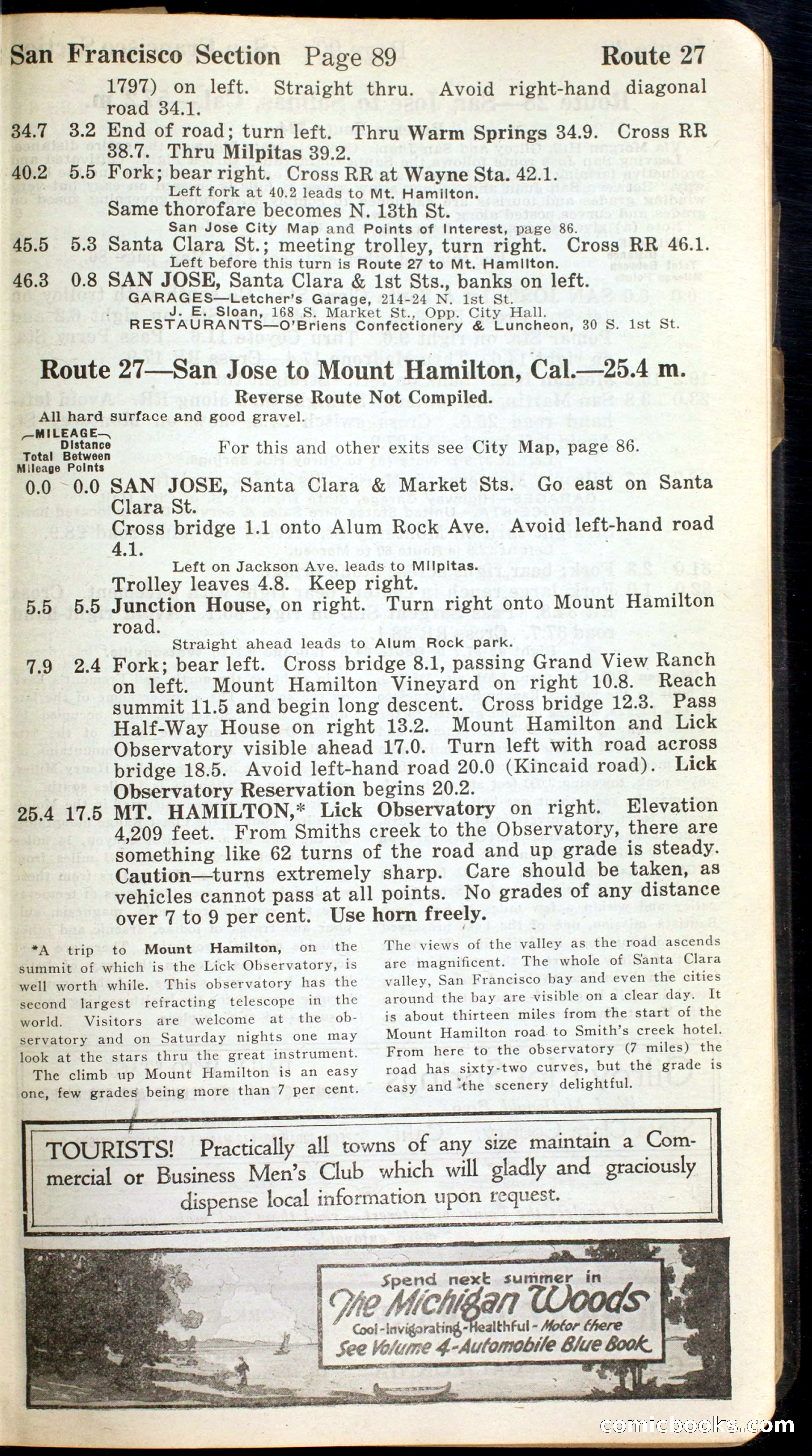 Official Automobile Blue Book, Vol. 8 — page 91 of 399