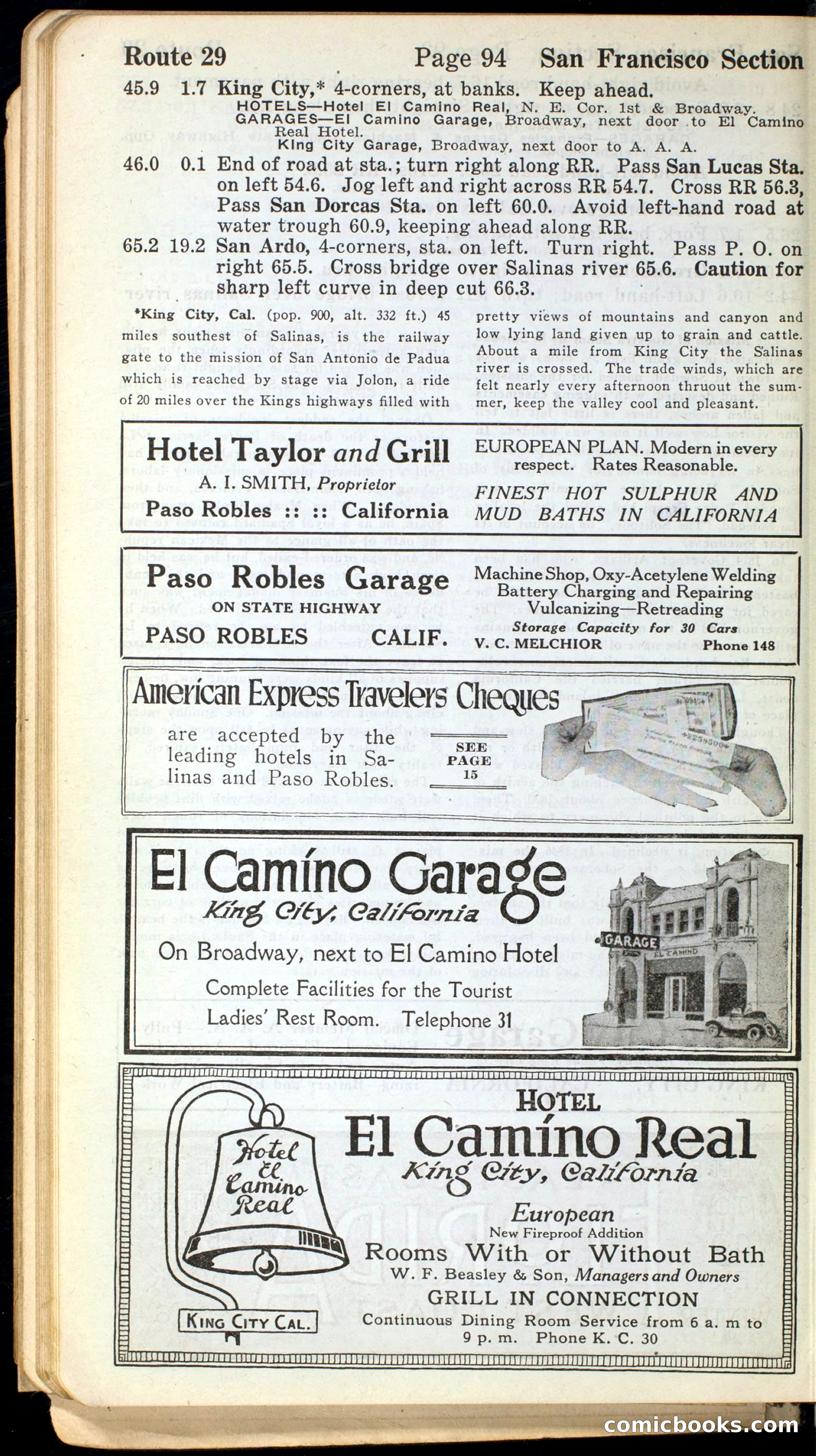 Official Automobile Blue Book, Vol. 8 — page 96 of 399