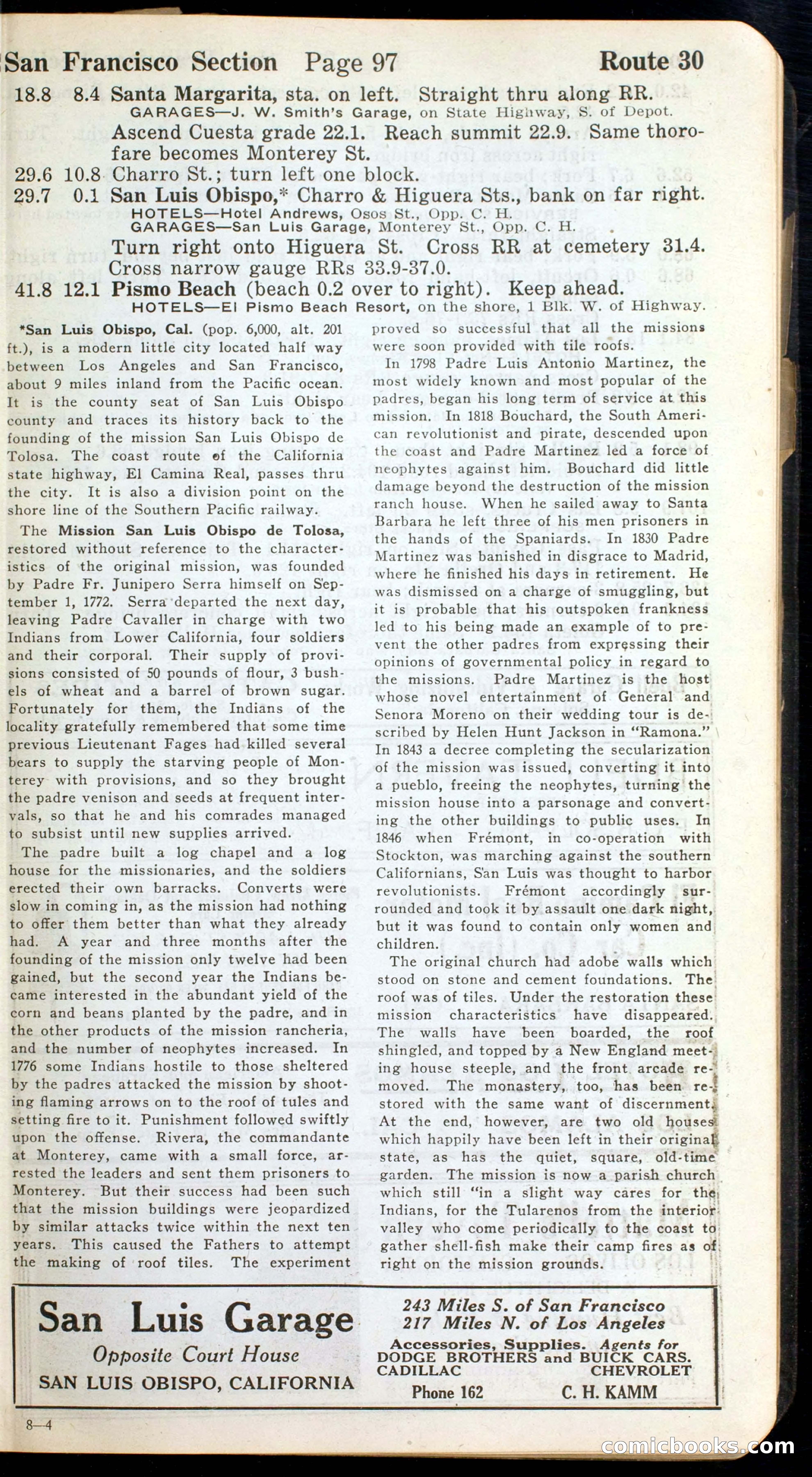 Official Automobile Blue Book, Vol. 8 — page 99 of 399