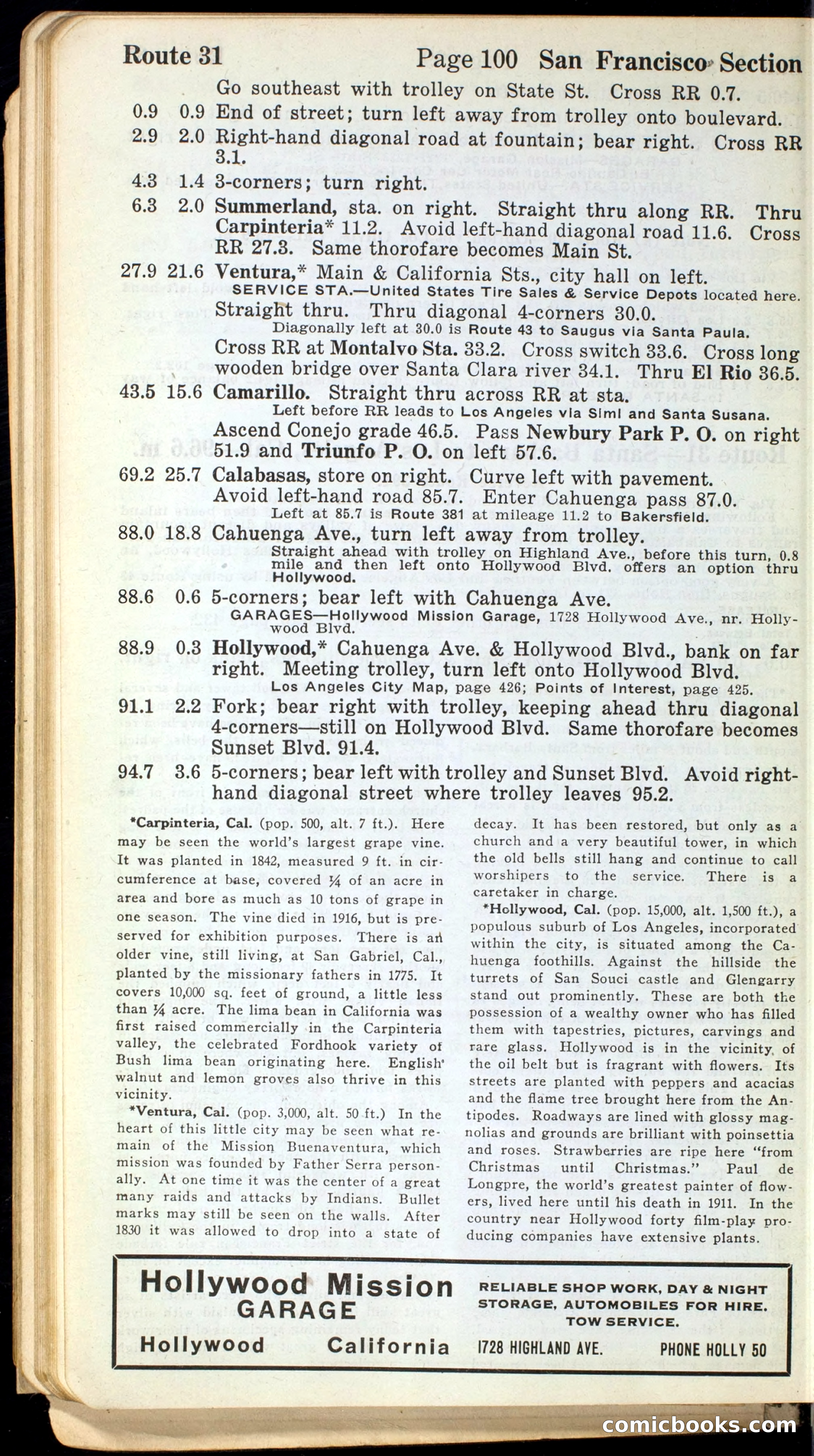 Official Automobile Blue Book, Vol. 8 — page 102 of 399