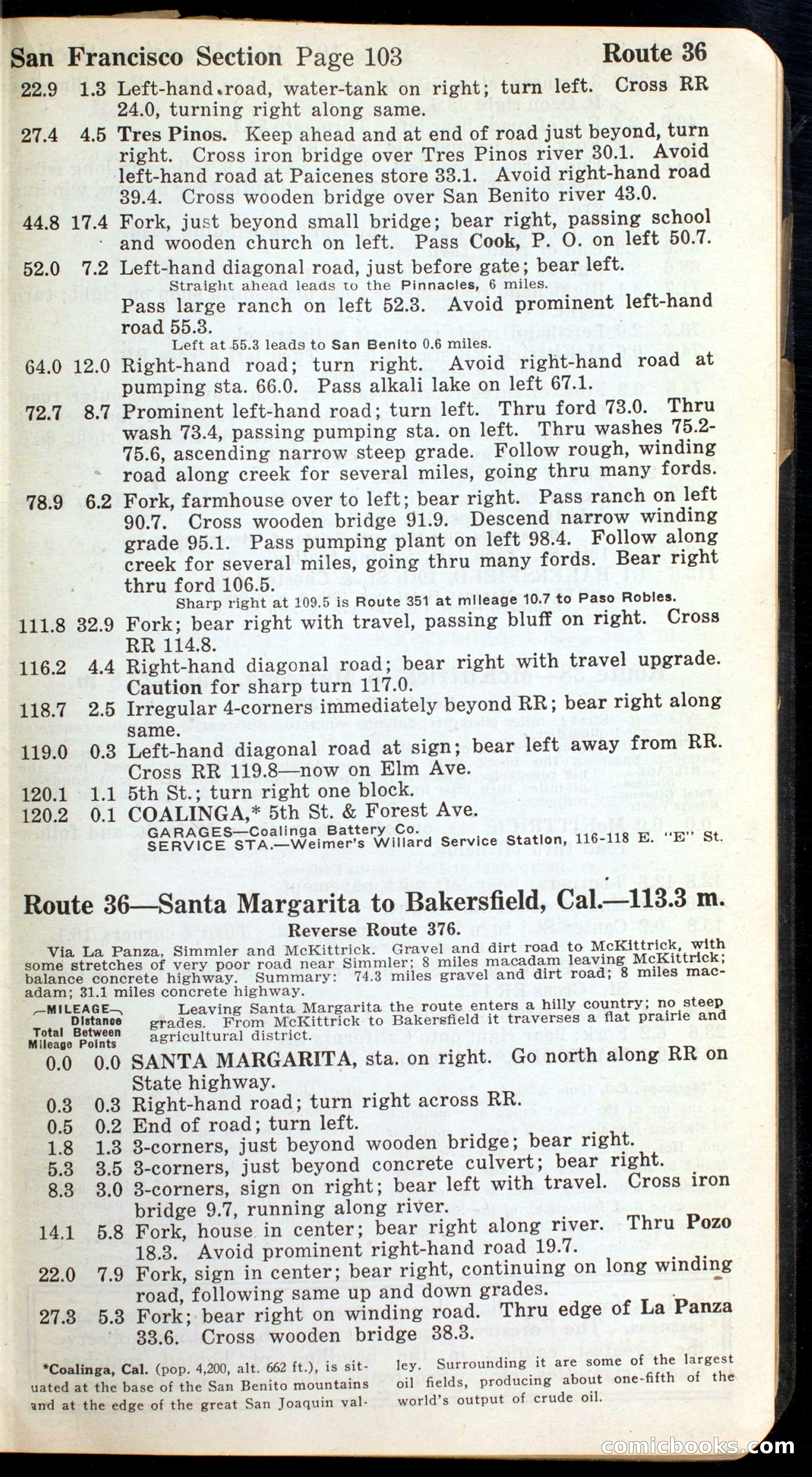 Official Automobile Blue Book, Vol. 8 — page 105 of 399