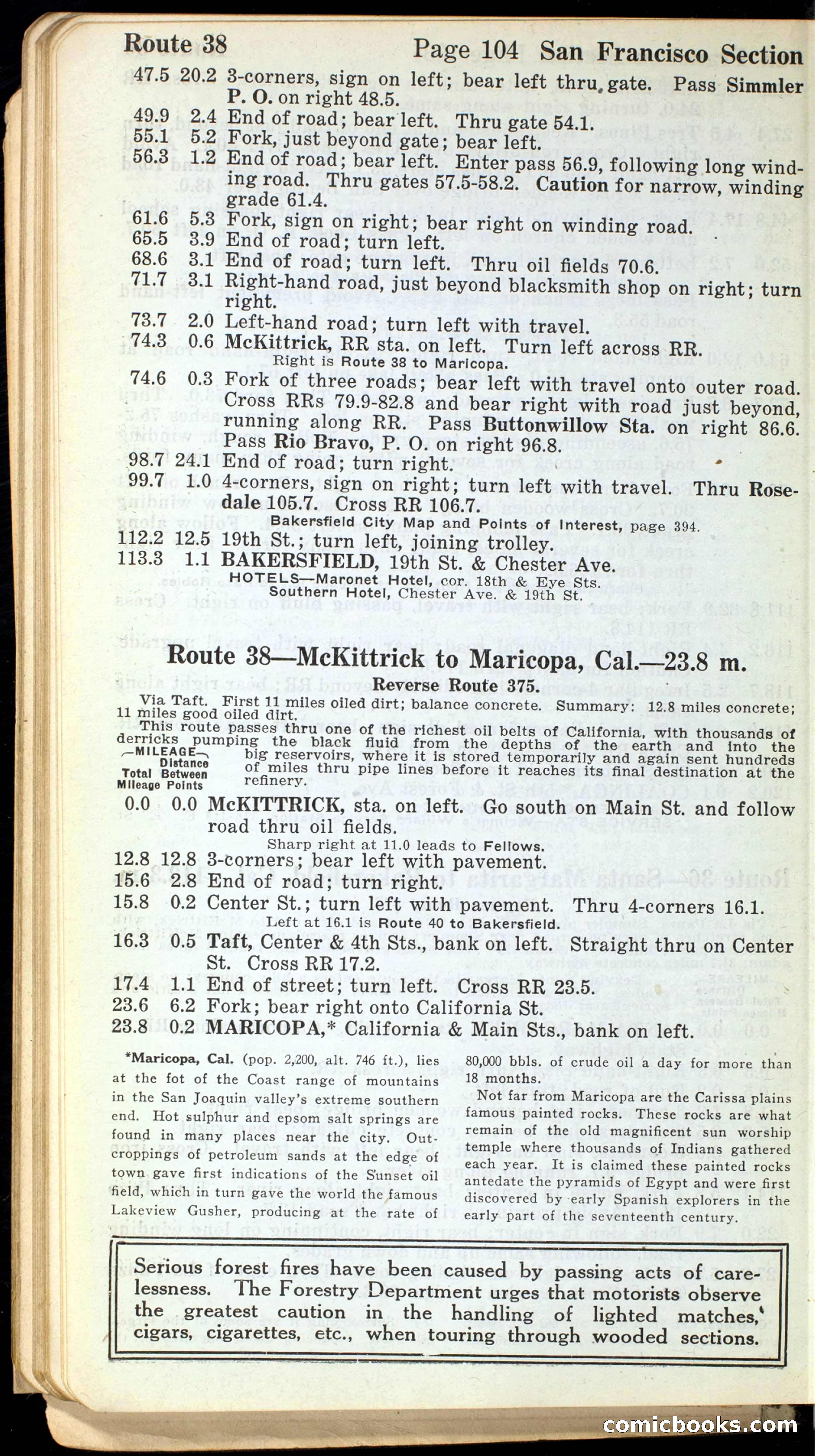 Official Automobile Blue Book, Vol. 8 — page 106 of 399