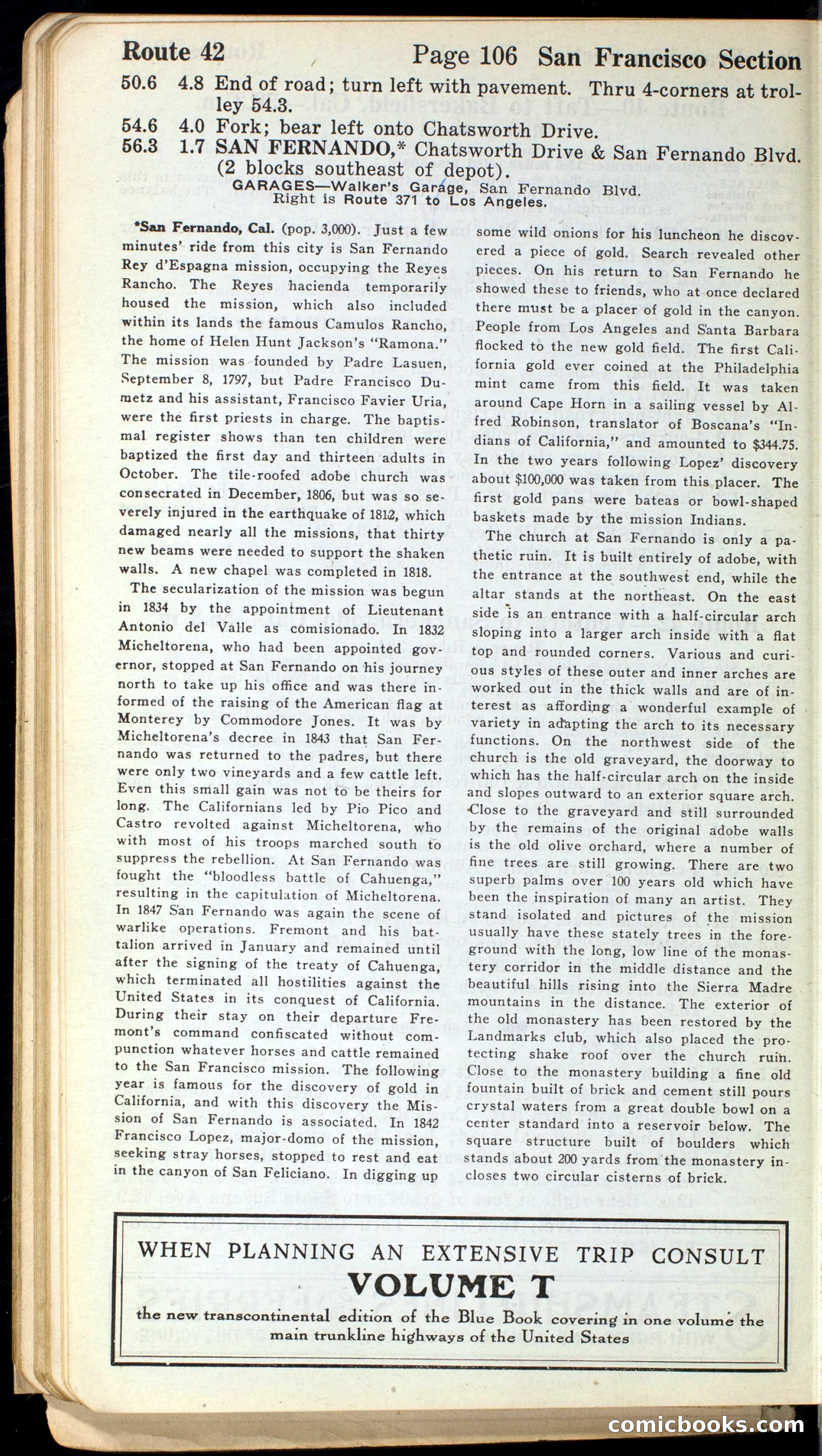 Official Automobile Blue Book, Vol. 8 — page 108 of 399