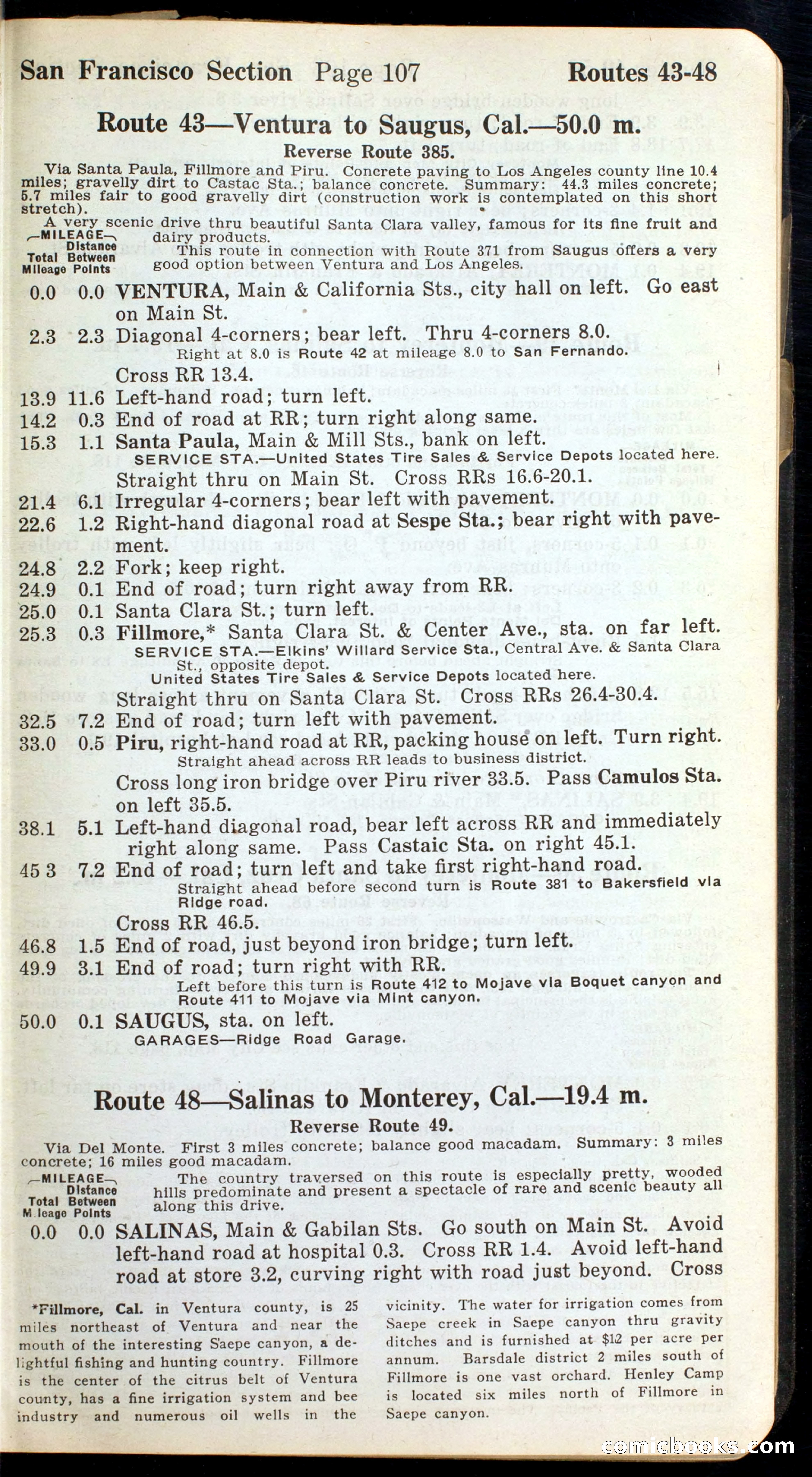 Official Automobile Blue Book, Vol. 8 — page 109 of 399