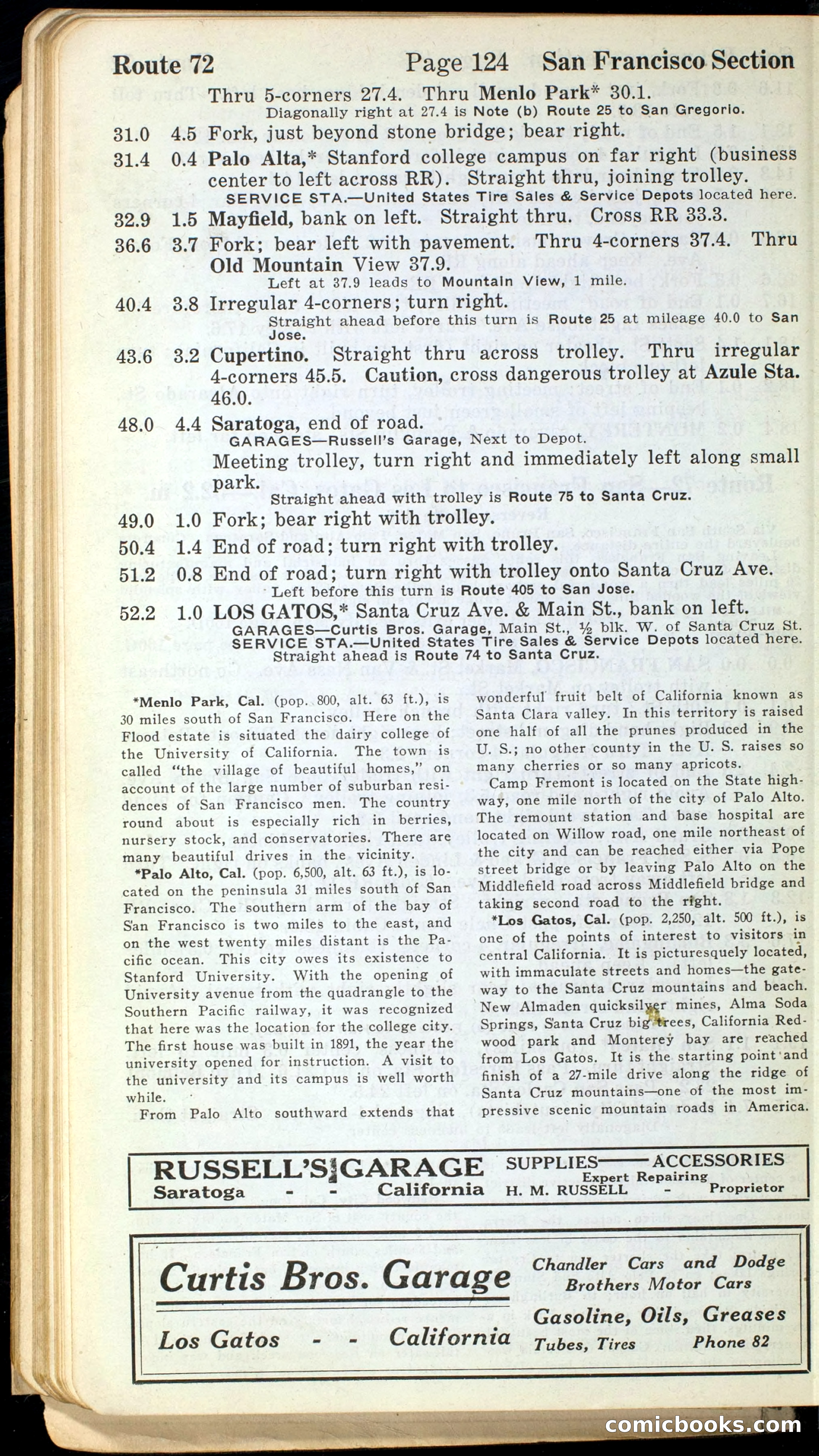 Official Automobile Blue Book, Vol. 8 — page 126 of 399