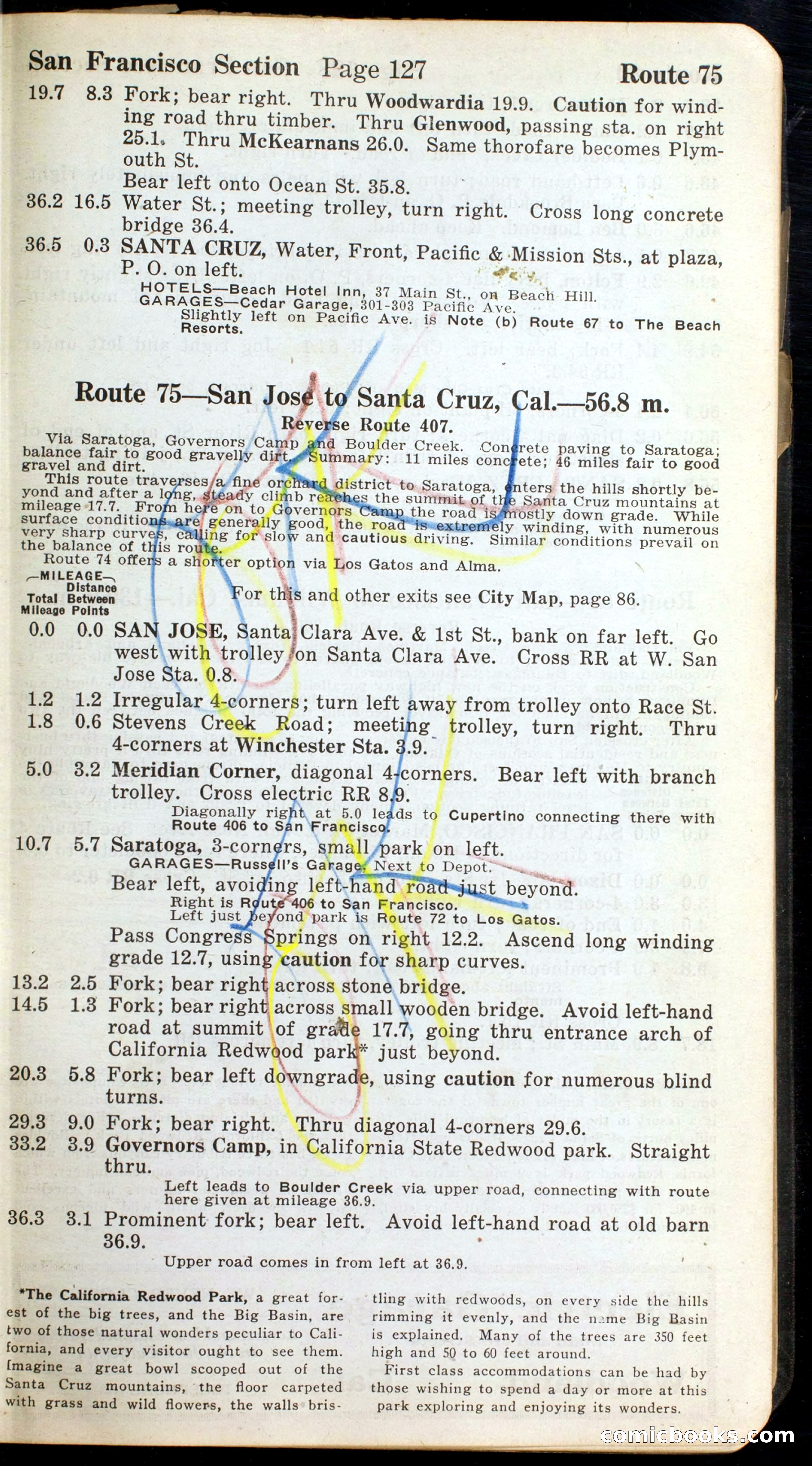 Official Automobile Blue Book, Vol. 8 — page 129 of 399