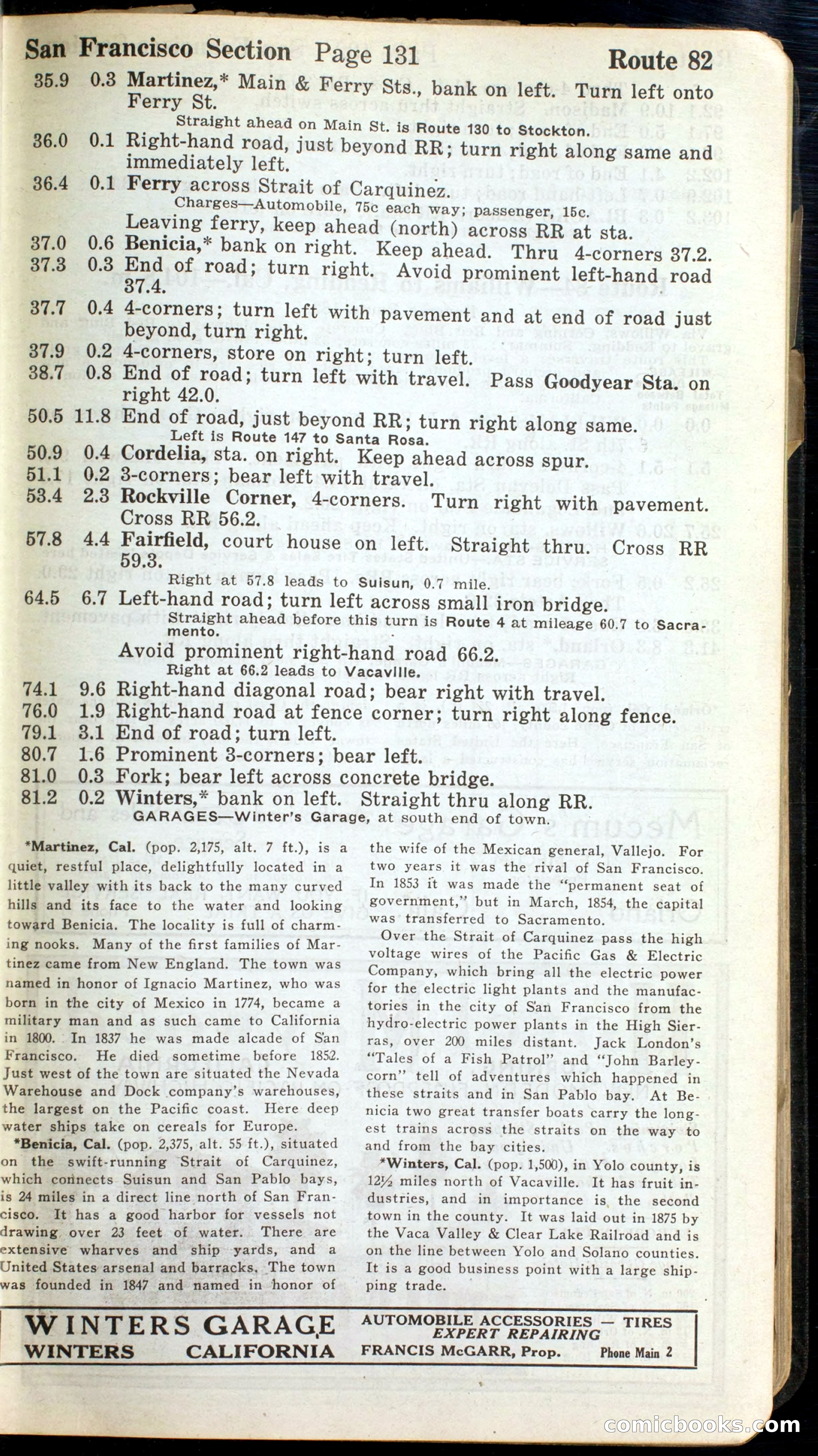 Official Automobile Blue Book, Vol. 8 — page 133 of 399