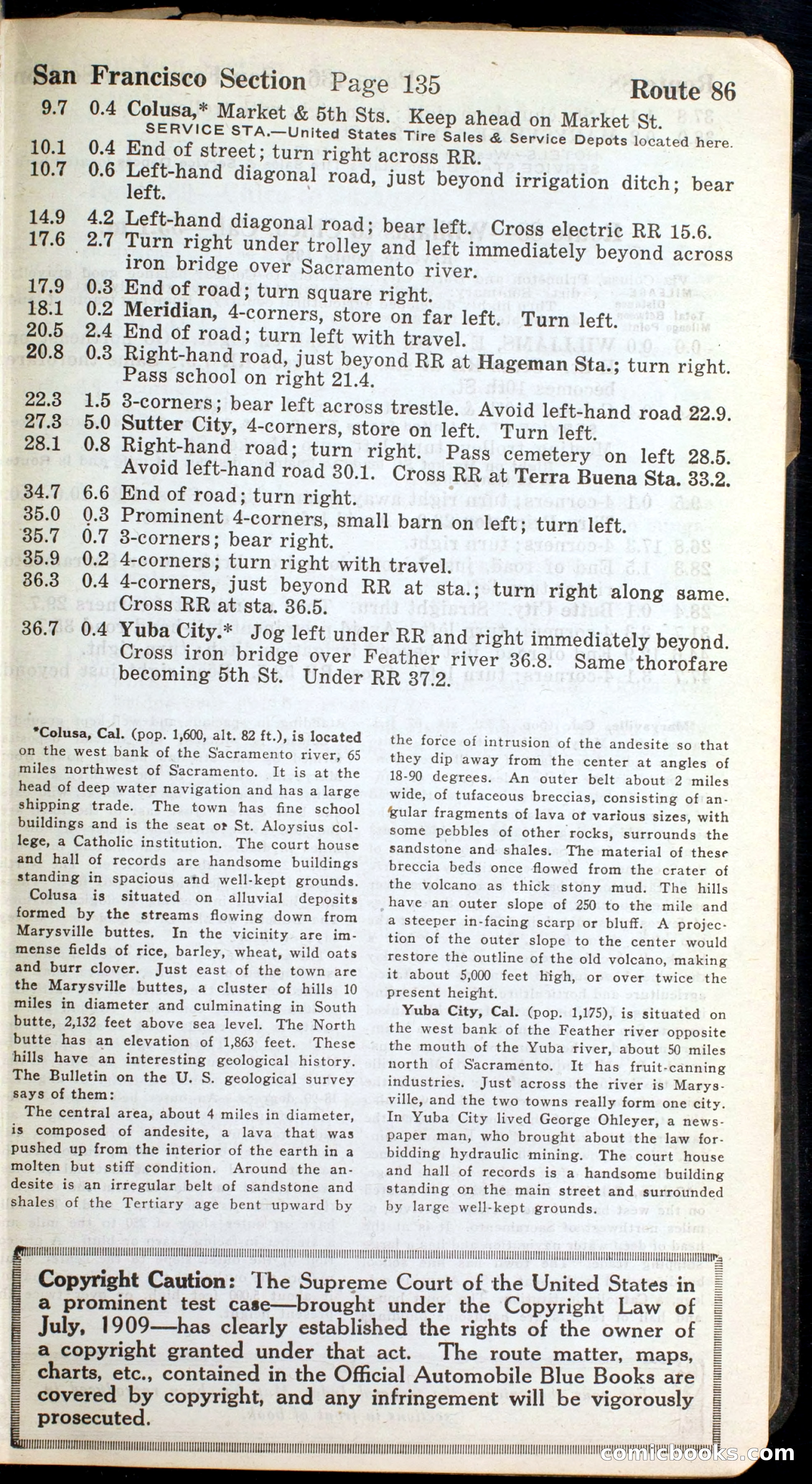 Official Automobile Blue Book, Vol. 8 — page 137 of 399