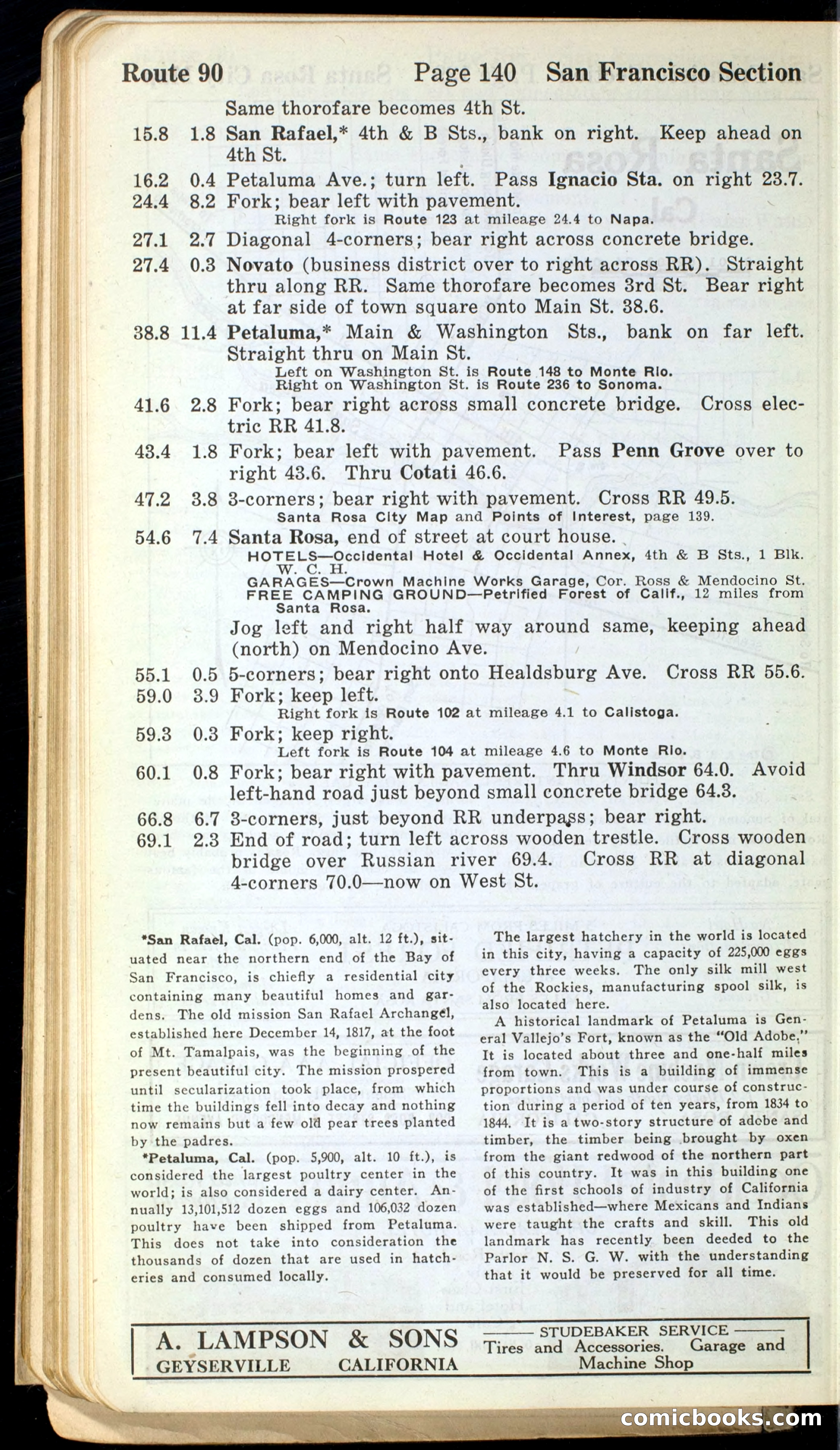 Official Automobile Blue Book, Vol. 8 — page 142 of 399