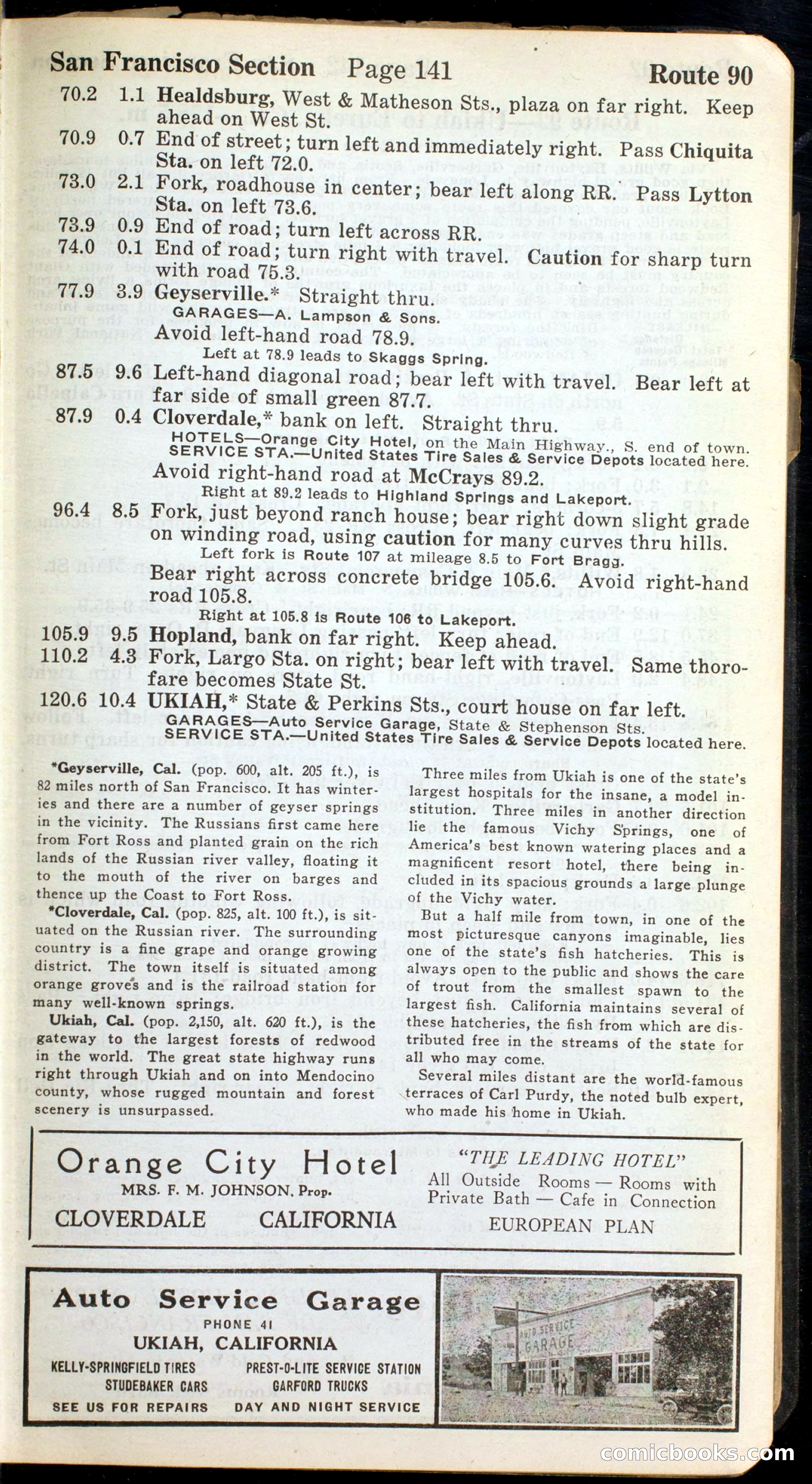 Official Automobile Blue Book, Vol. 8 — page 143 of 399