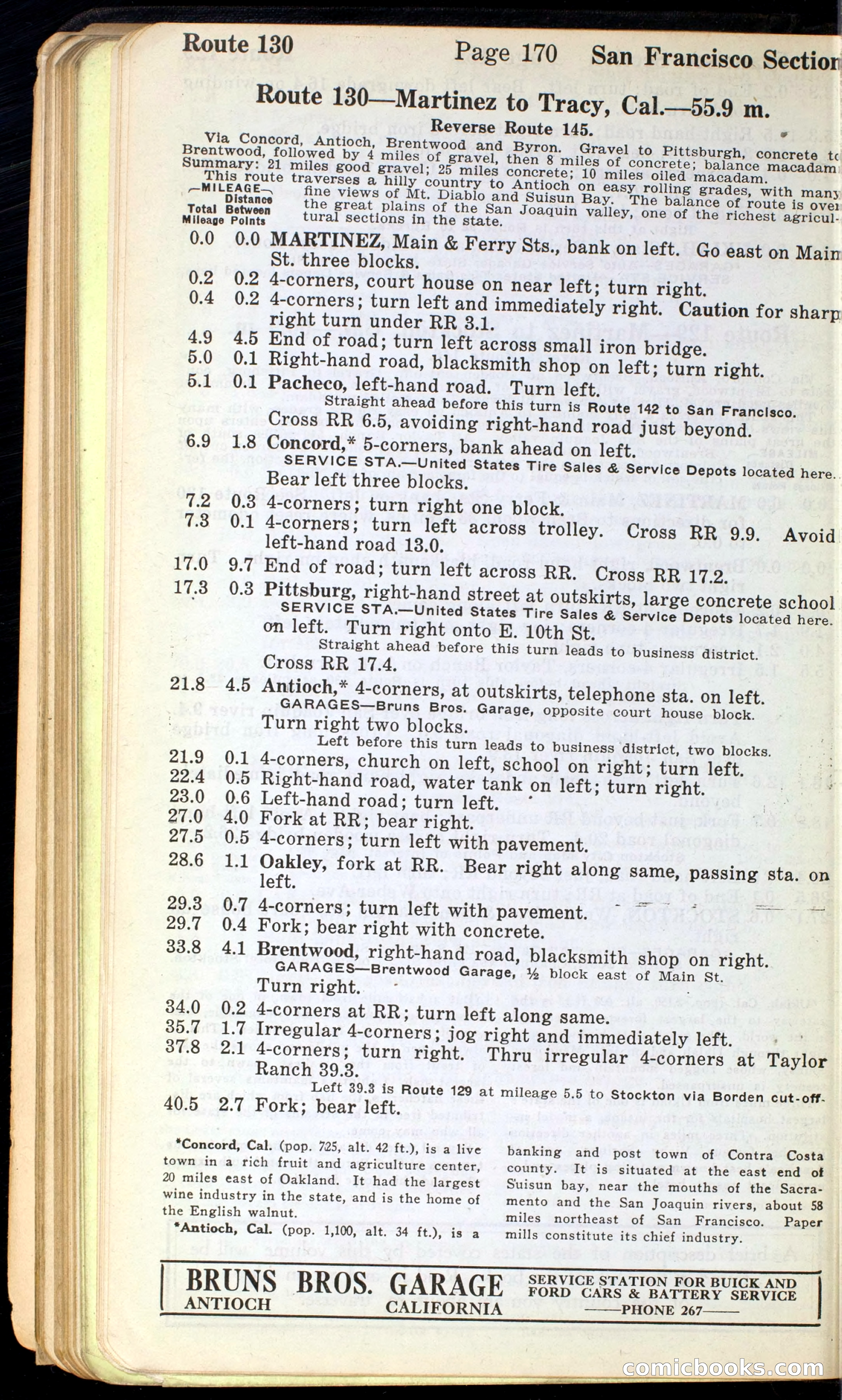 Official Automobile Blue Book, Vol. 8 — page 184 of 399