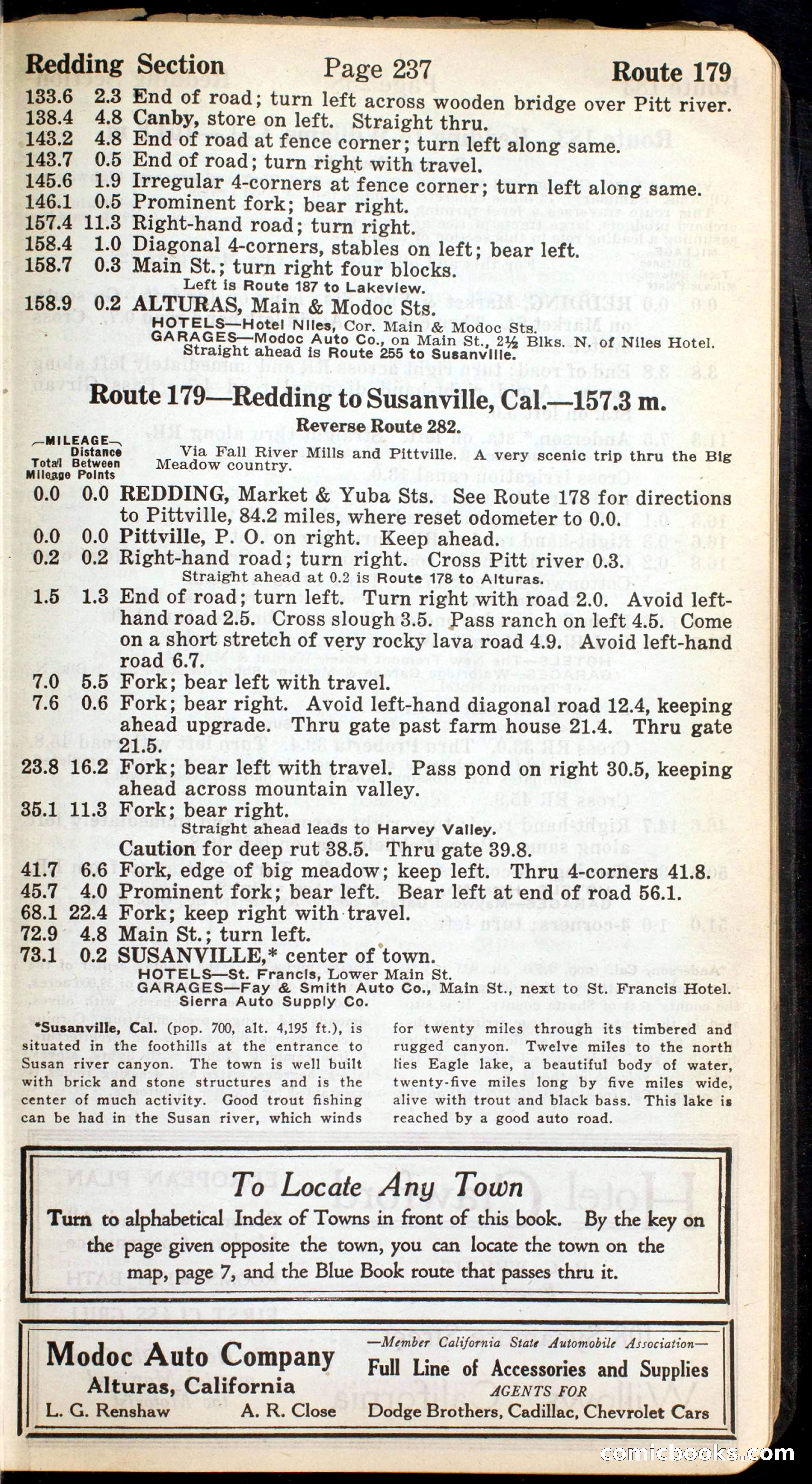 Official Automobile Blue Book, Vol. 8 — page 251 of 399
