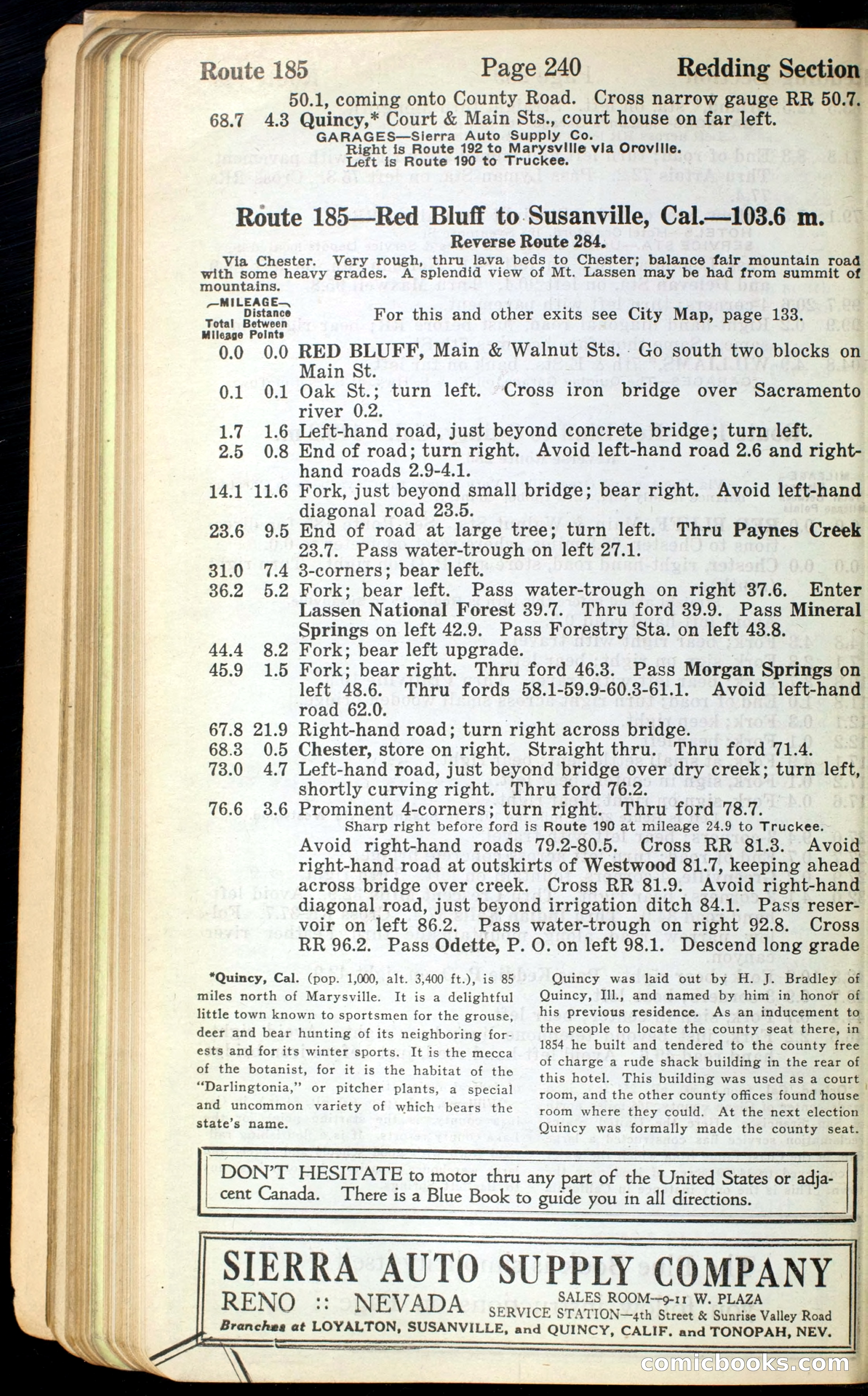 Official Automobile Blue Book, Vol. 8 — page 254 of 399