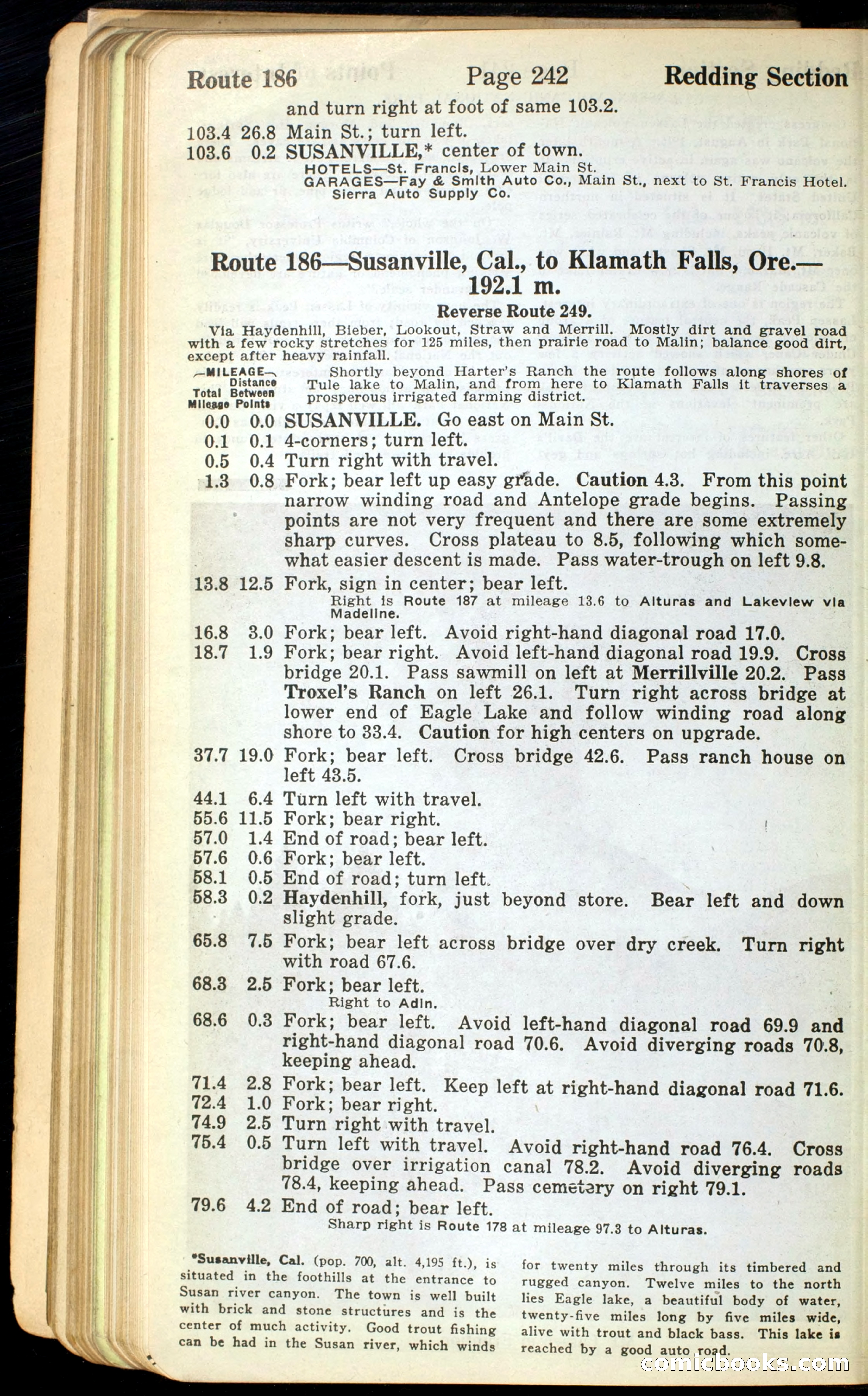 Official Automobile Blue Book, Vol. 8 — page 256 of 399