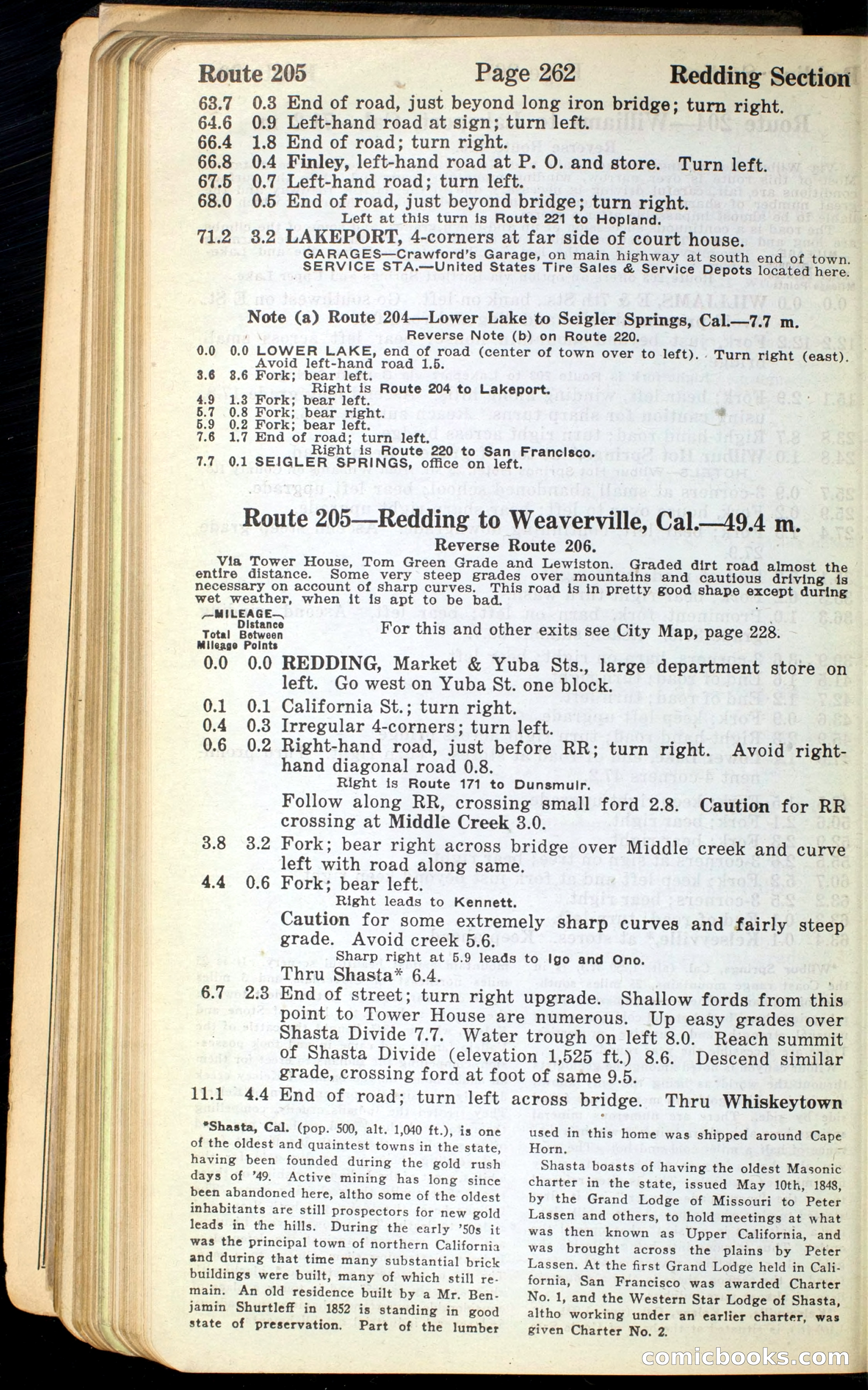 Official Automobile Blue Book, Vol. 8 — page 276 of 399