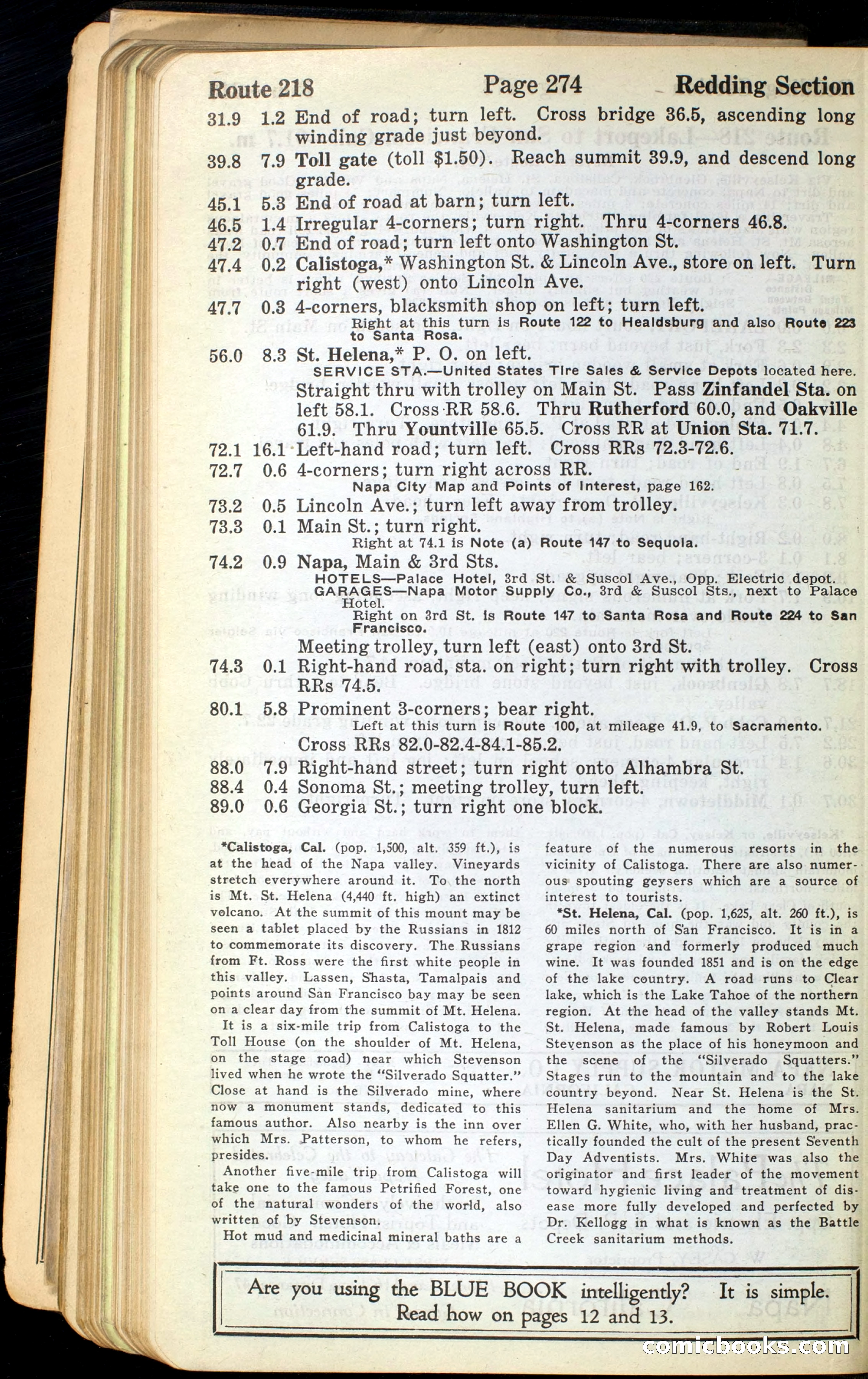 Official Automobile Blue Book, Vol. 8 — page 288 of 399