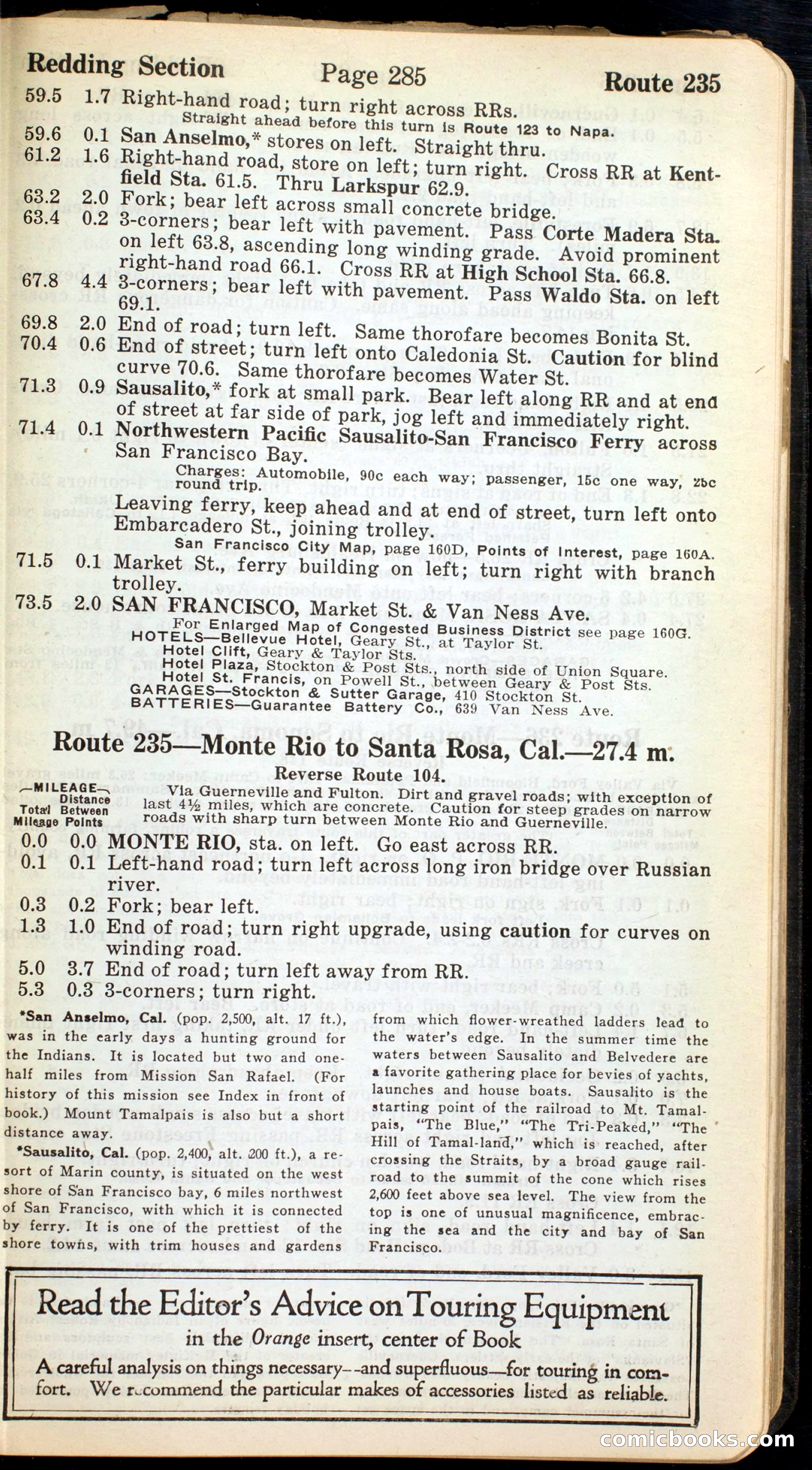 Official Automobile Blue Book, Vol. 8 — page 299 of 399