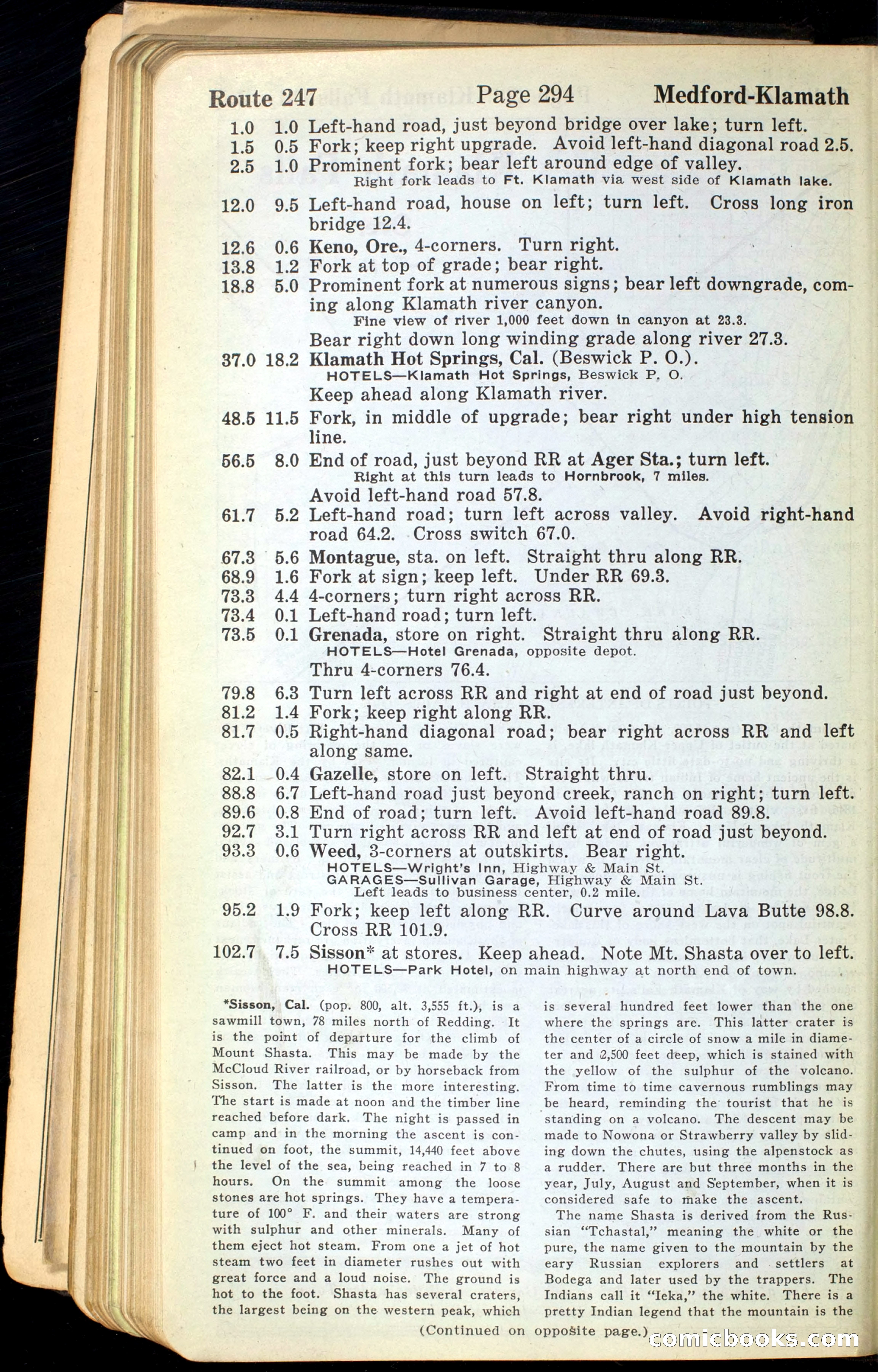 Official Automobile Blue Book, Vol. 8 — page 308 of 399