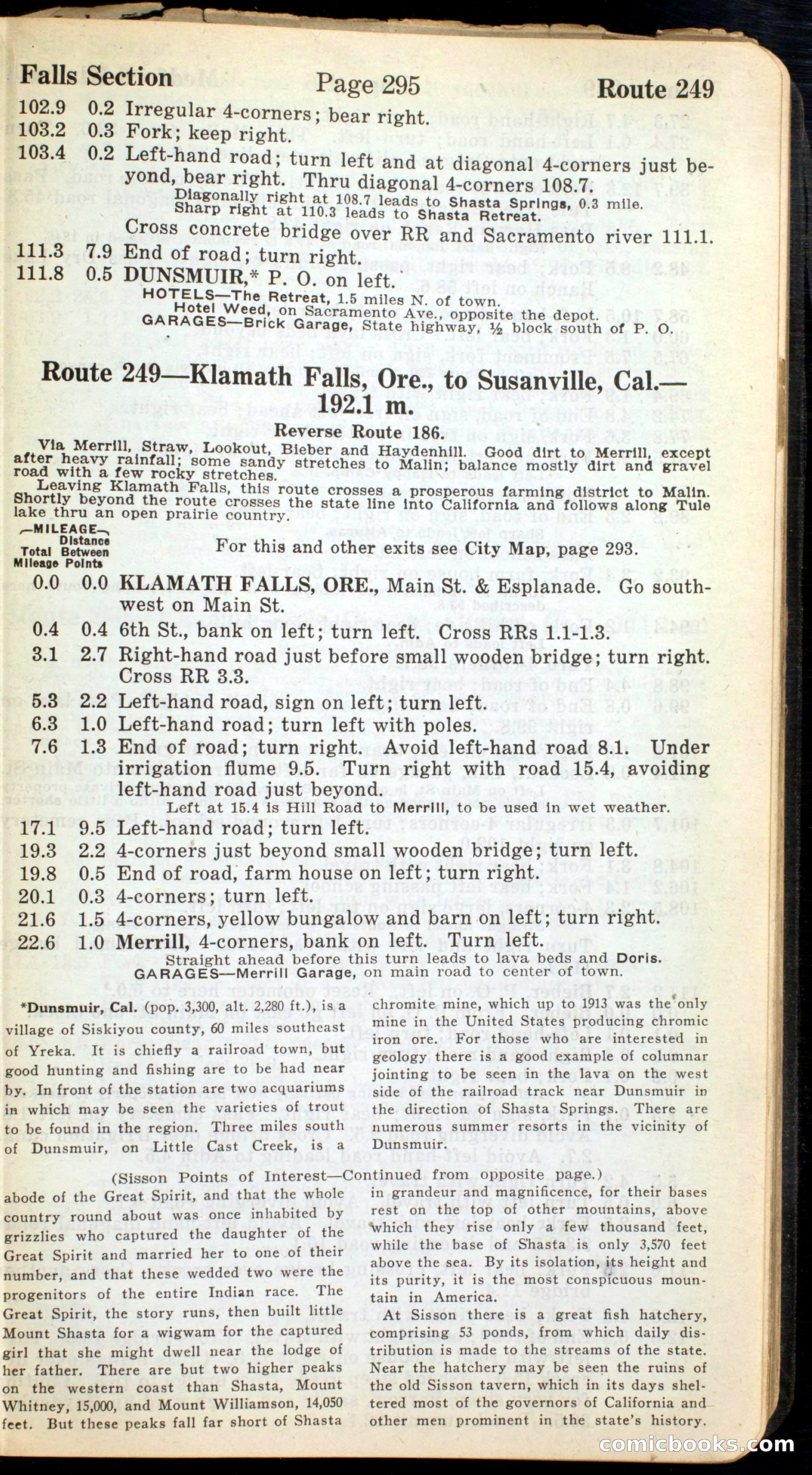 Official Automobile Blue Book, Vol. 8 — page 309 of 399