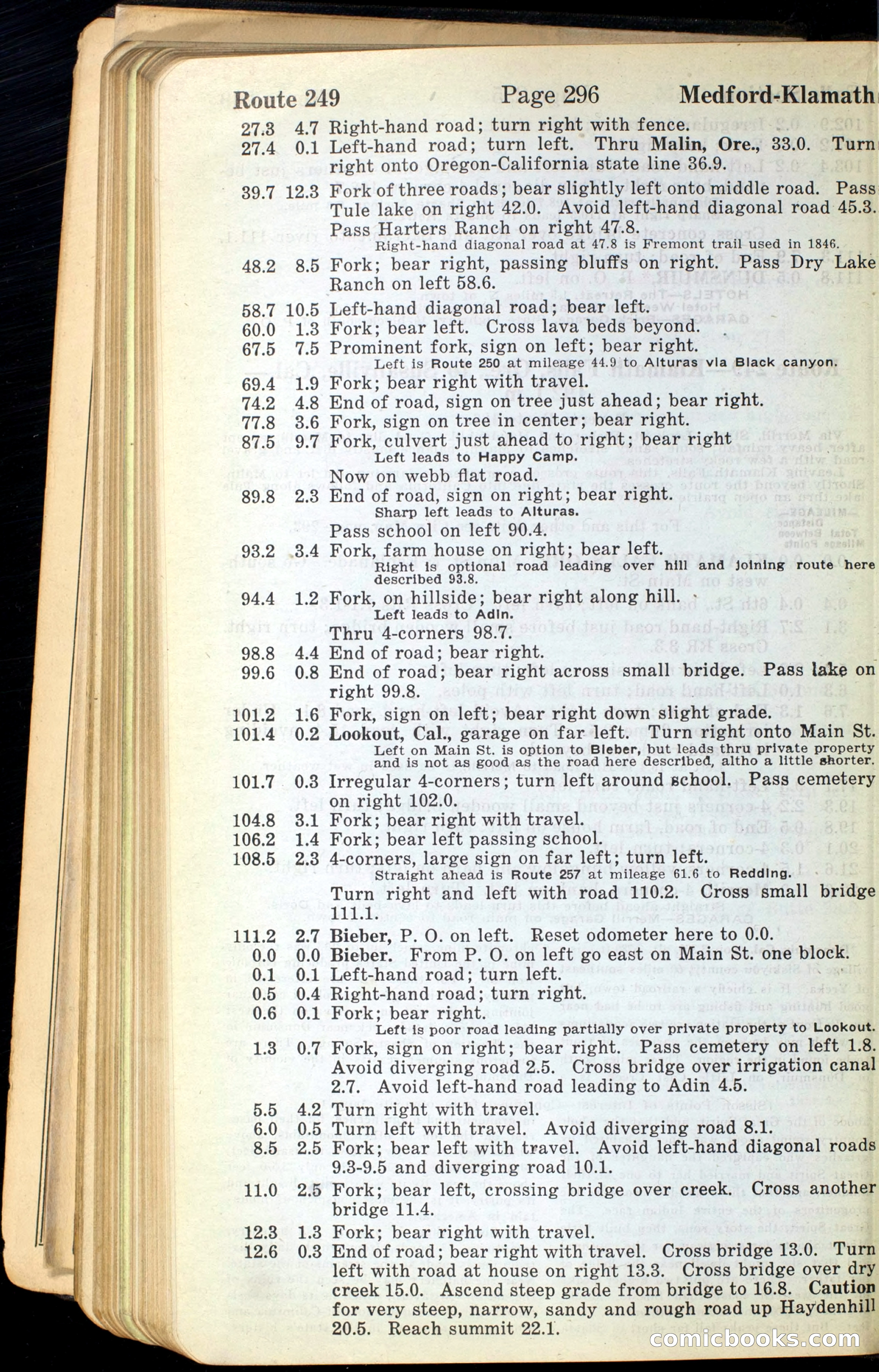 Official Automobile Blue Book, Vol. 8 — page 310 of 399