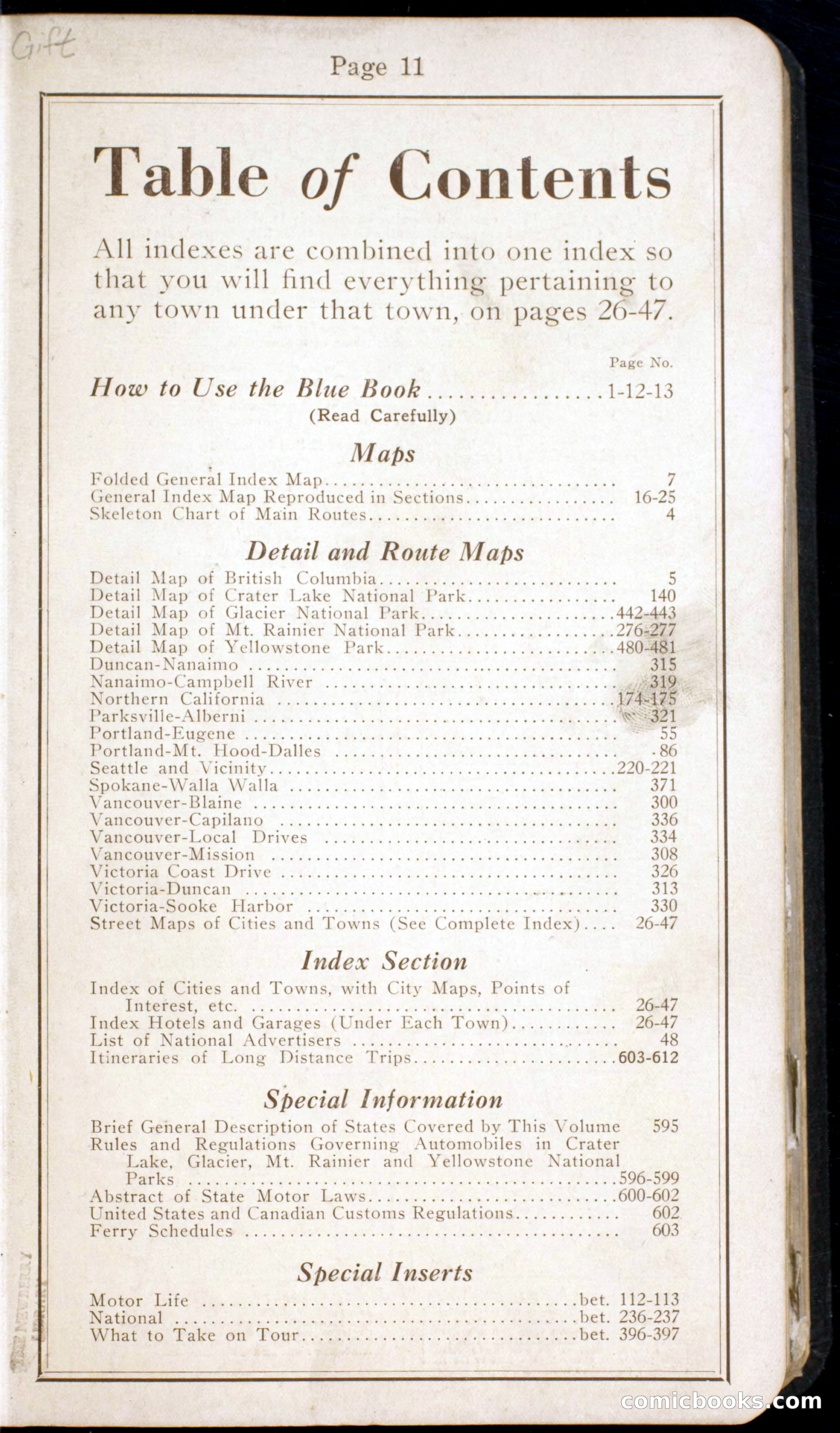 Official Automobile Blue Book, Volume 9 — page 7 of 399