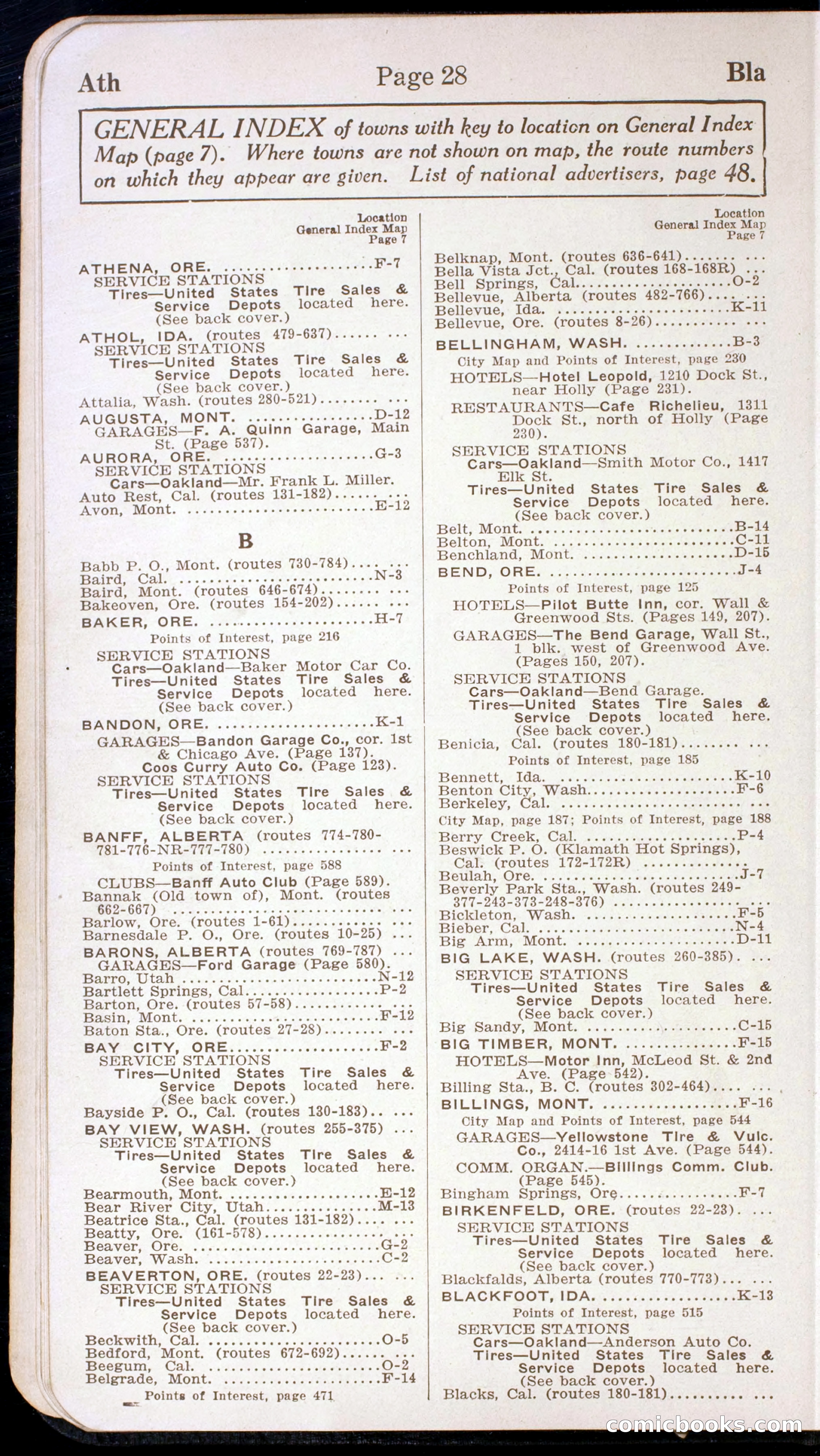 Official Automobile Blue Book, Volume 9 — page 24 of 399