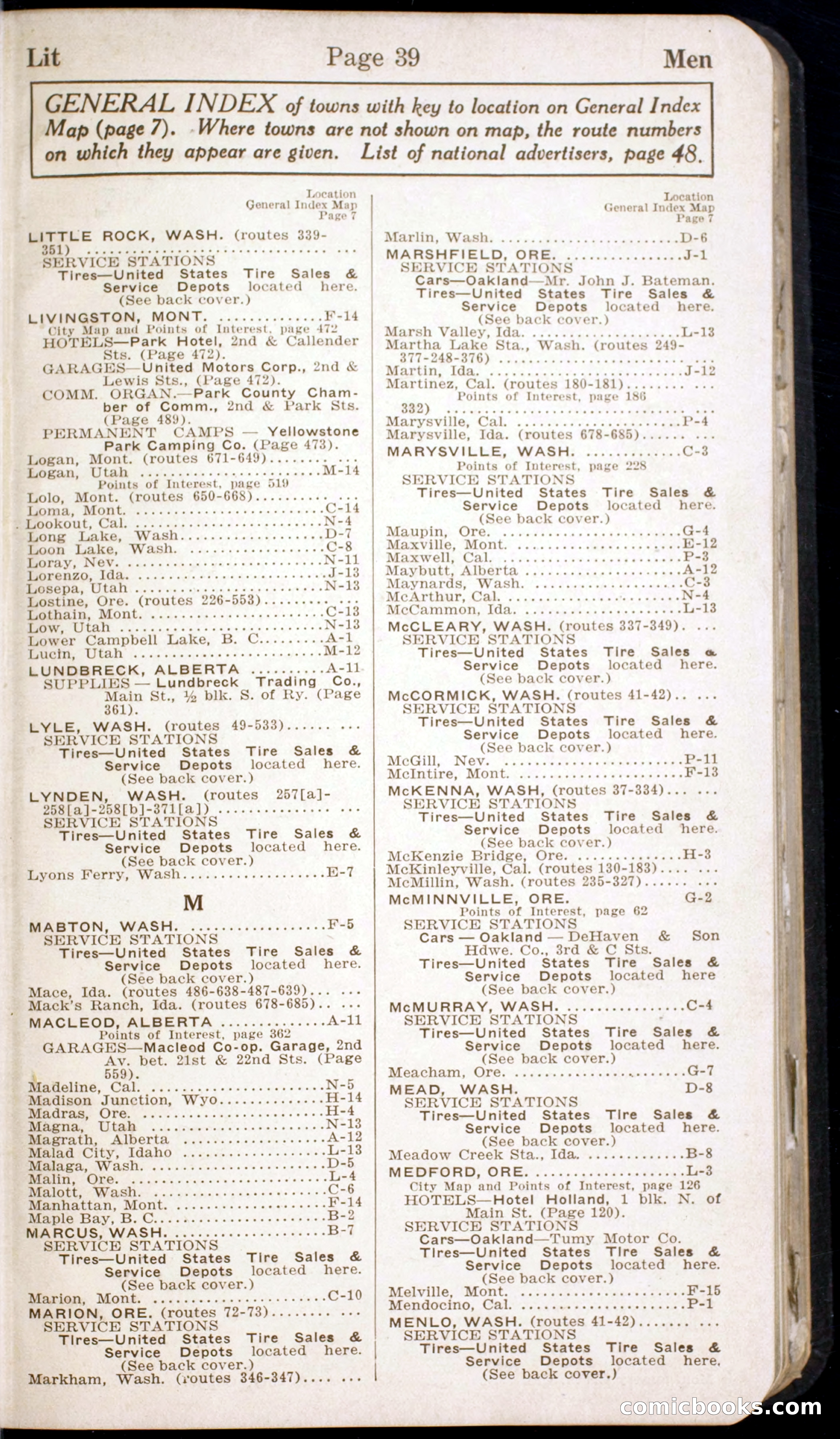 Official Automobile Blue Book, Volume 9 — page 35 of 399