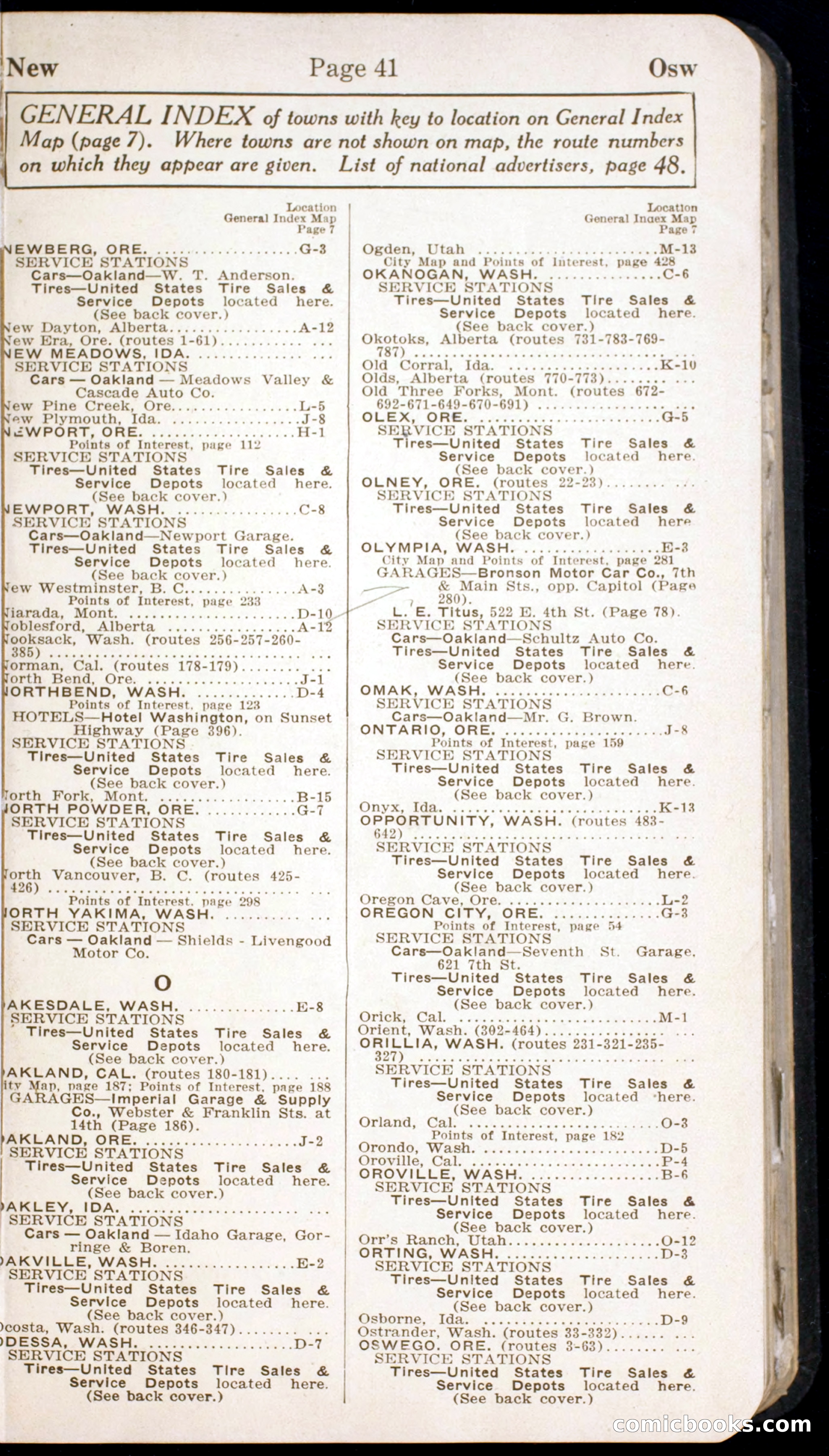 Official Automobile Blue Book, Volume 9 — page 37 of 399