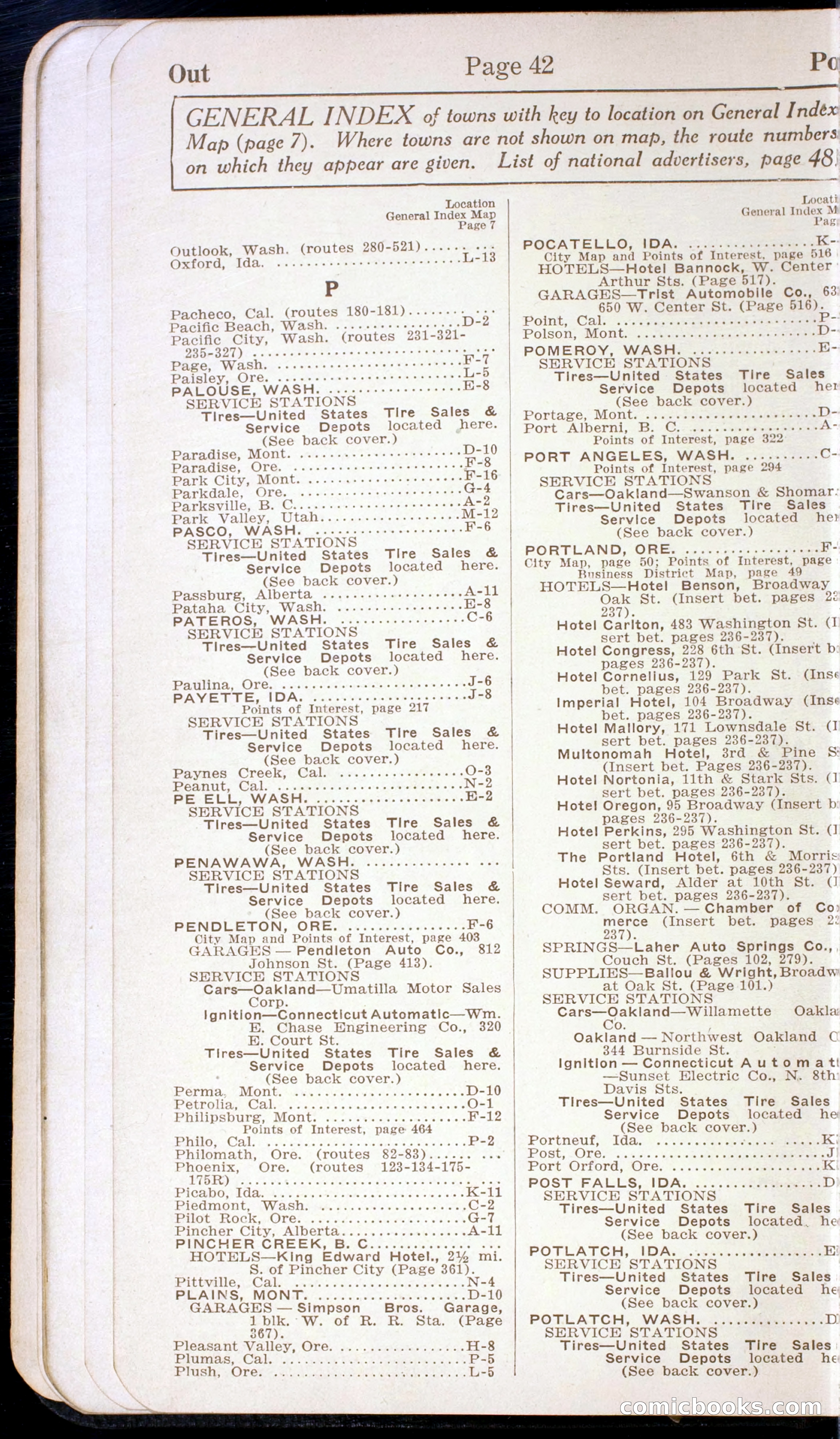 Official Automobile Blue Book, Volume 9 — page 38 of 399
