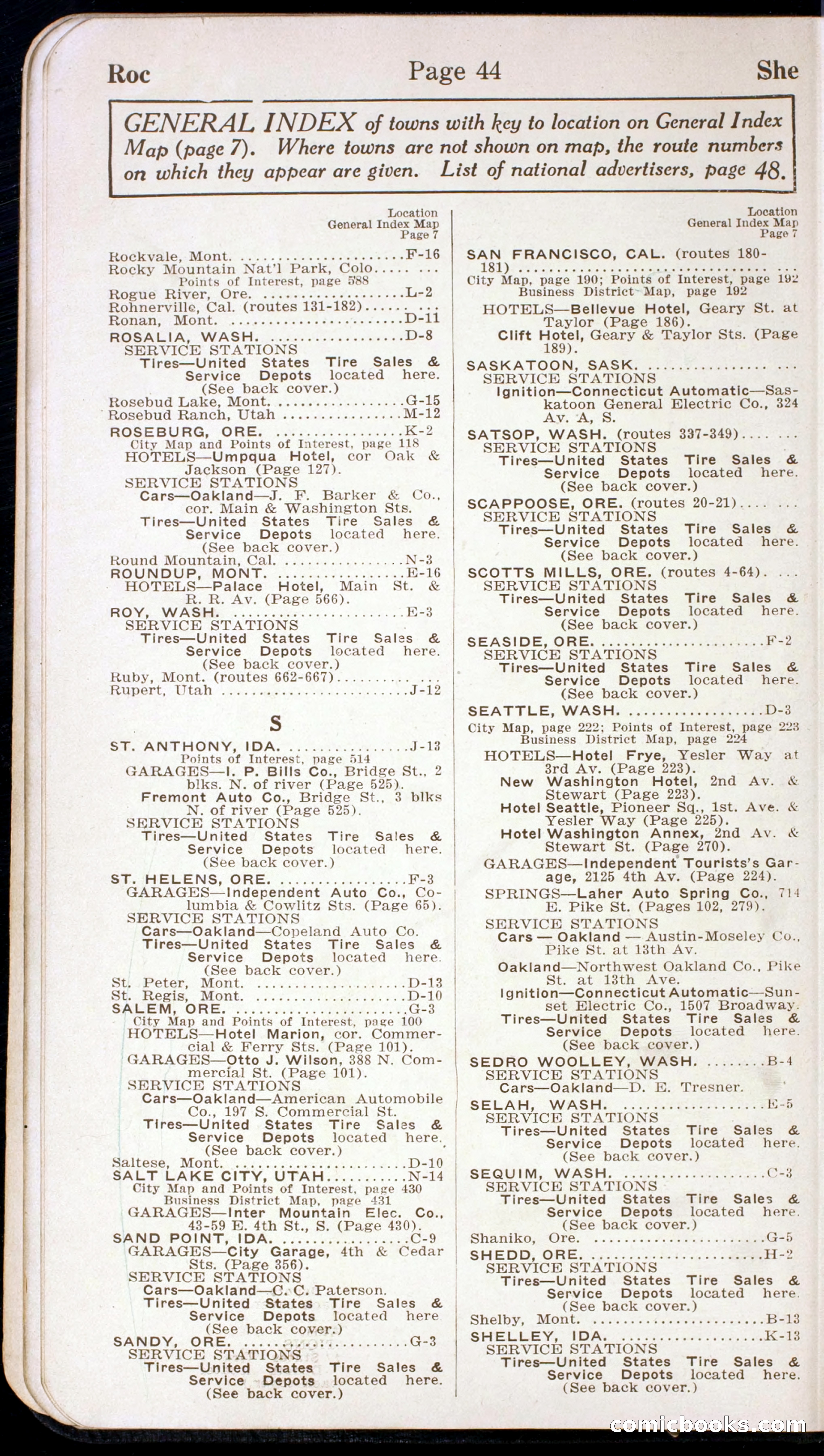 Official Automobile Blue Book, Volume 9 — page 40 of 399