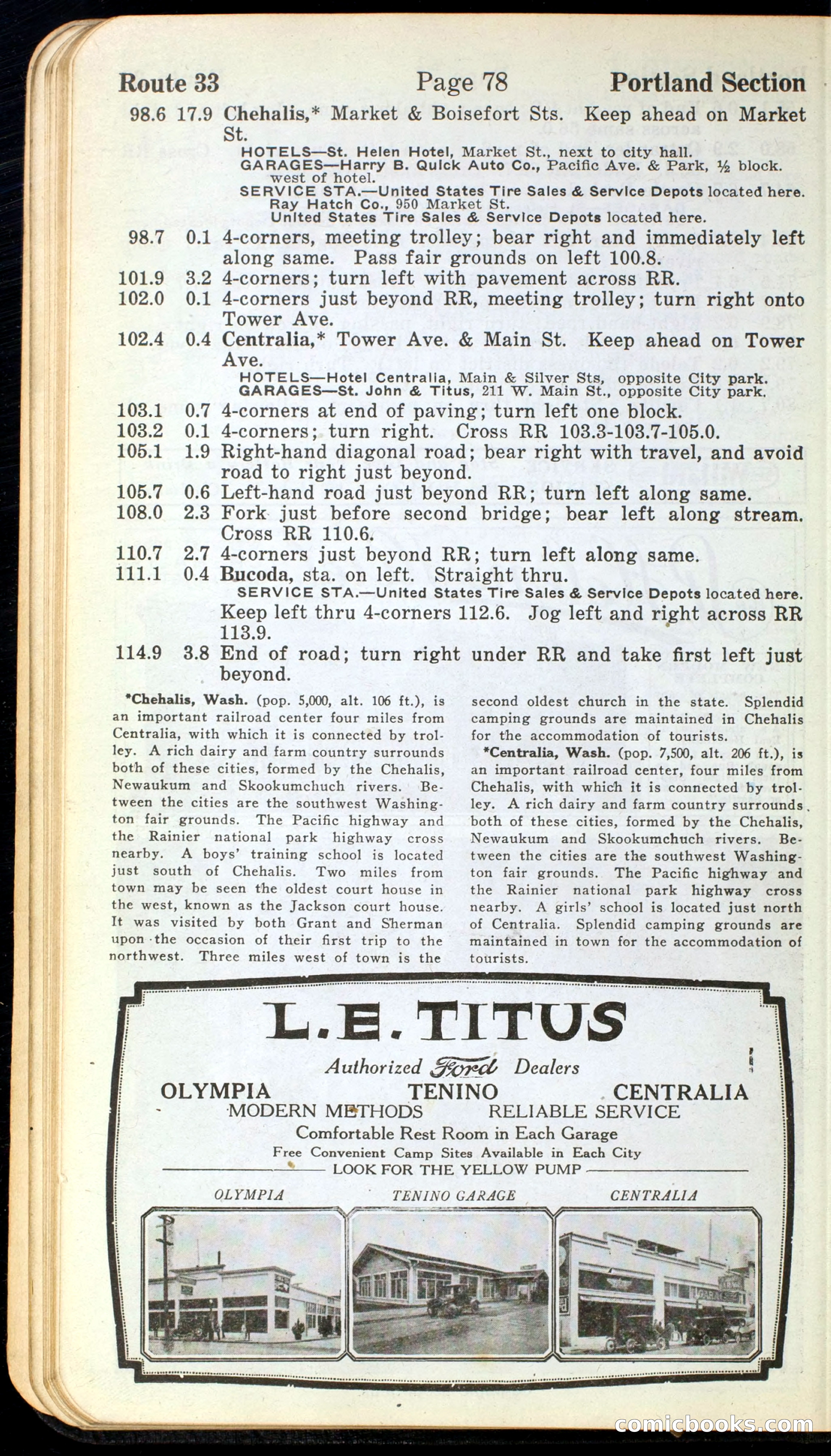 Official Automobile Blue Book, Volume 9 — page 74 of 399