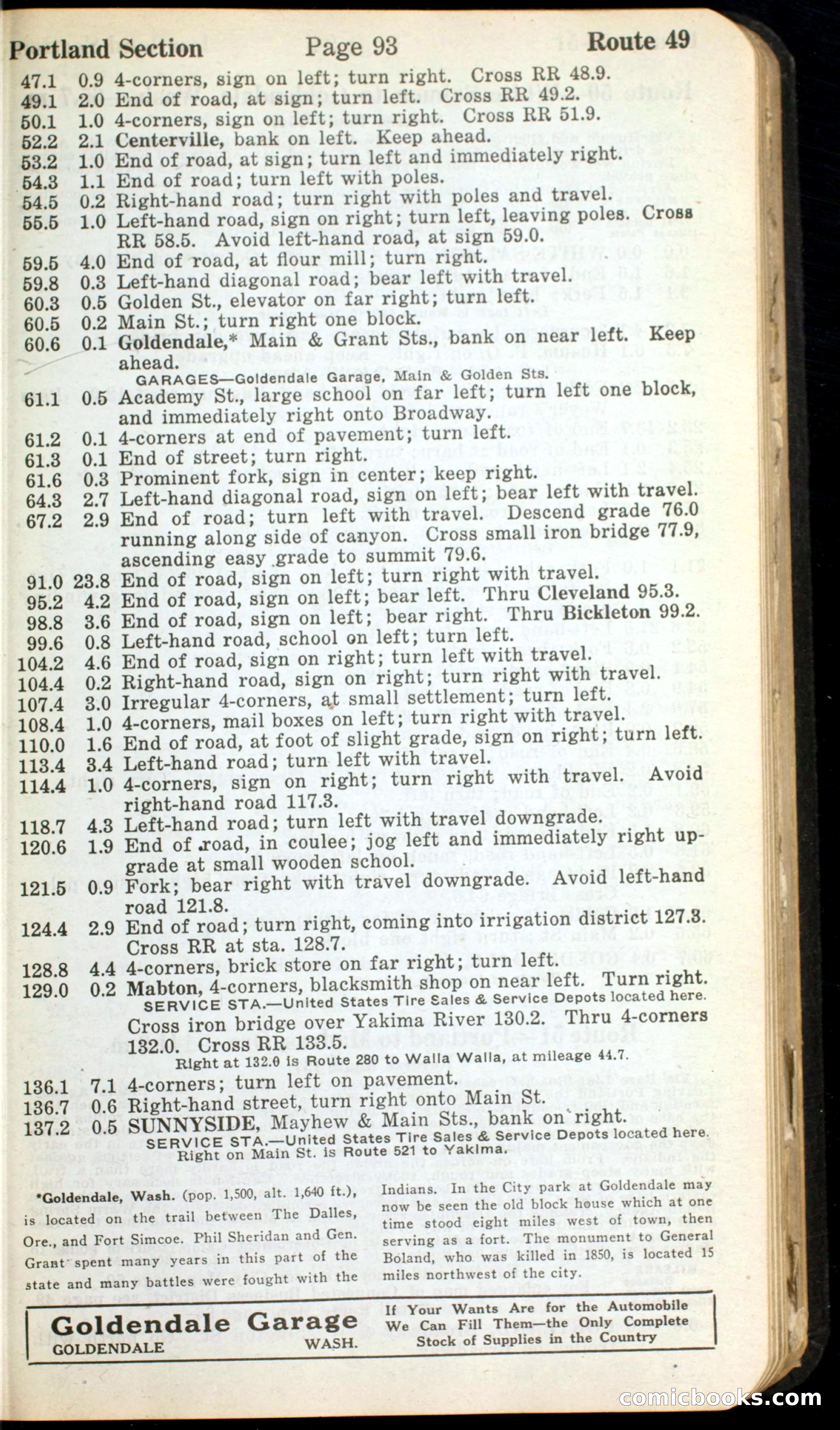 Official Automobile Blue Book, Volume 9 — page 89 of 399