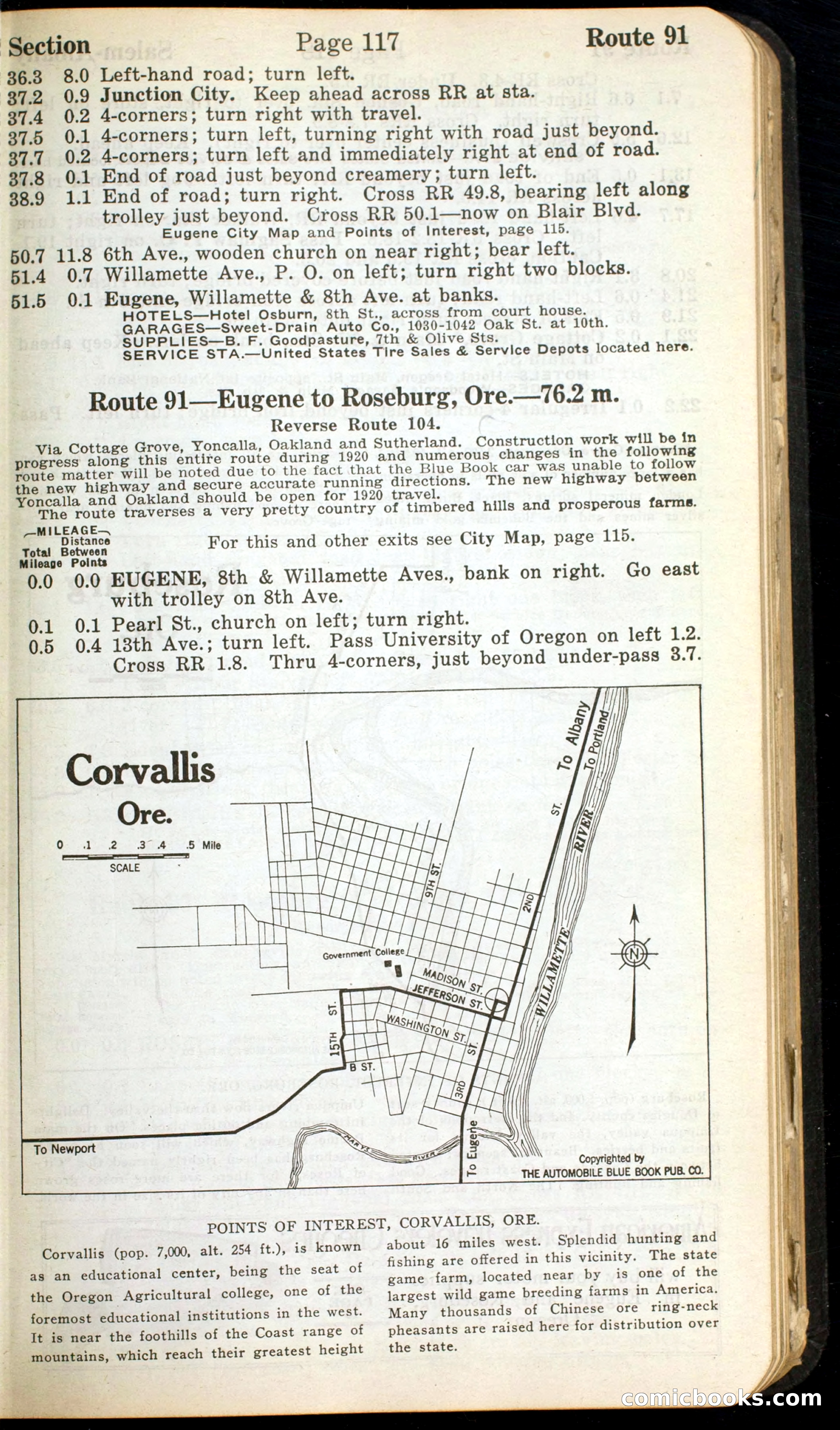 Official Automobile Blue Book, Volume 9 — page 117 of 399
