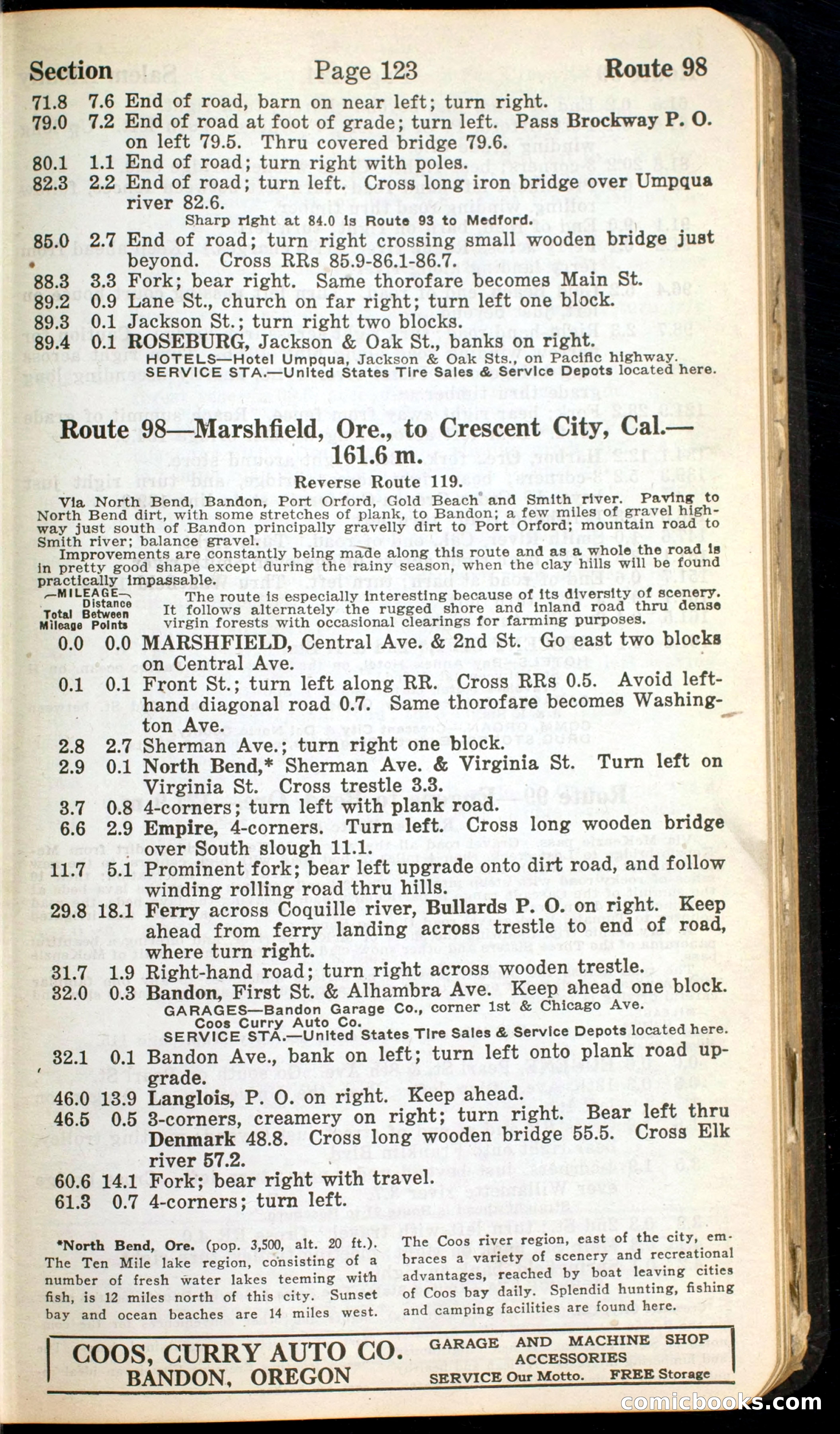 Official Automobile Blue Book, Volume 9 — page 123 of 399