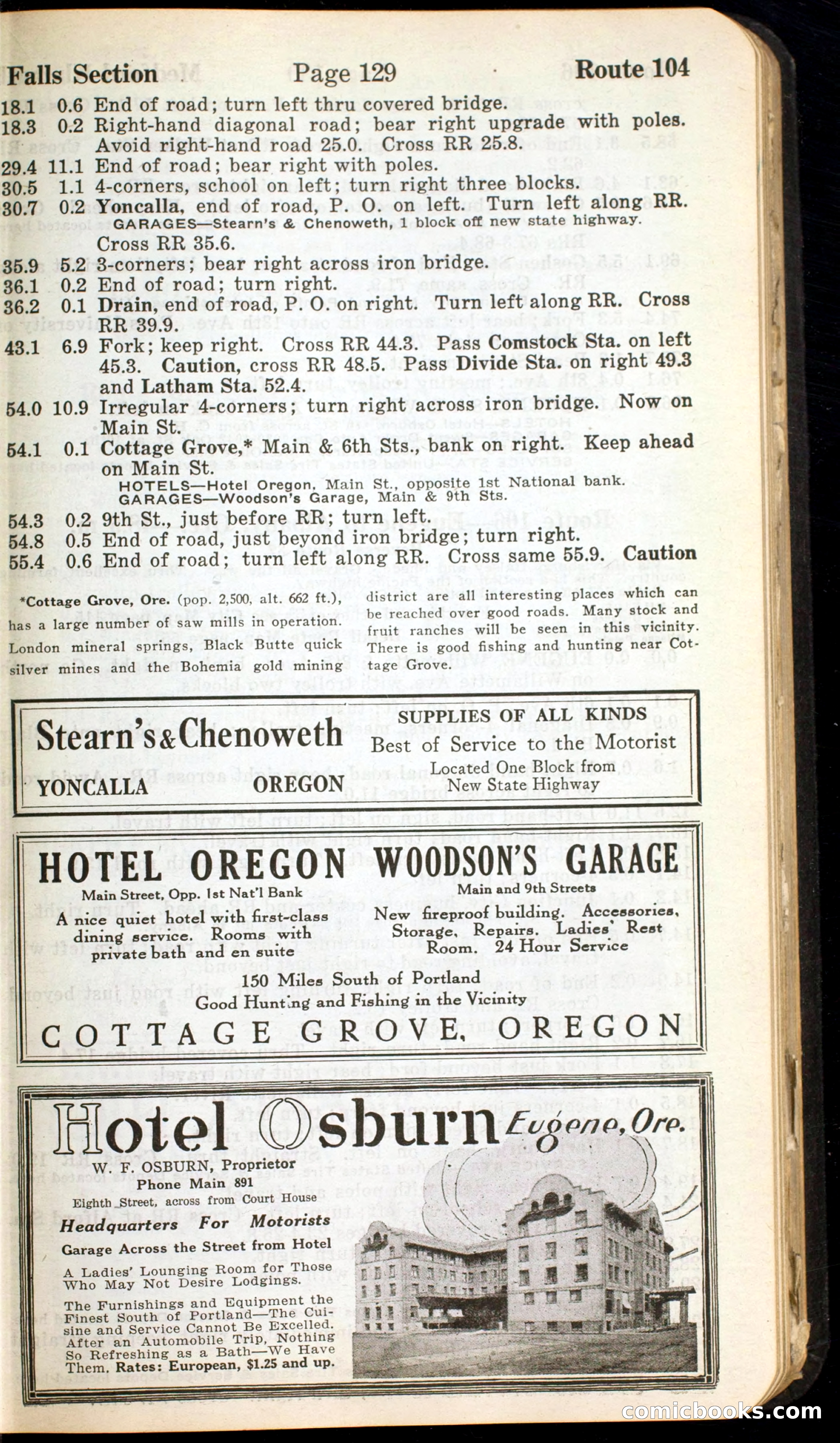 Official Automobile Blue Book, Volume 9 — page 129 of 399
