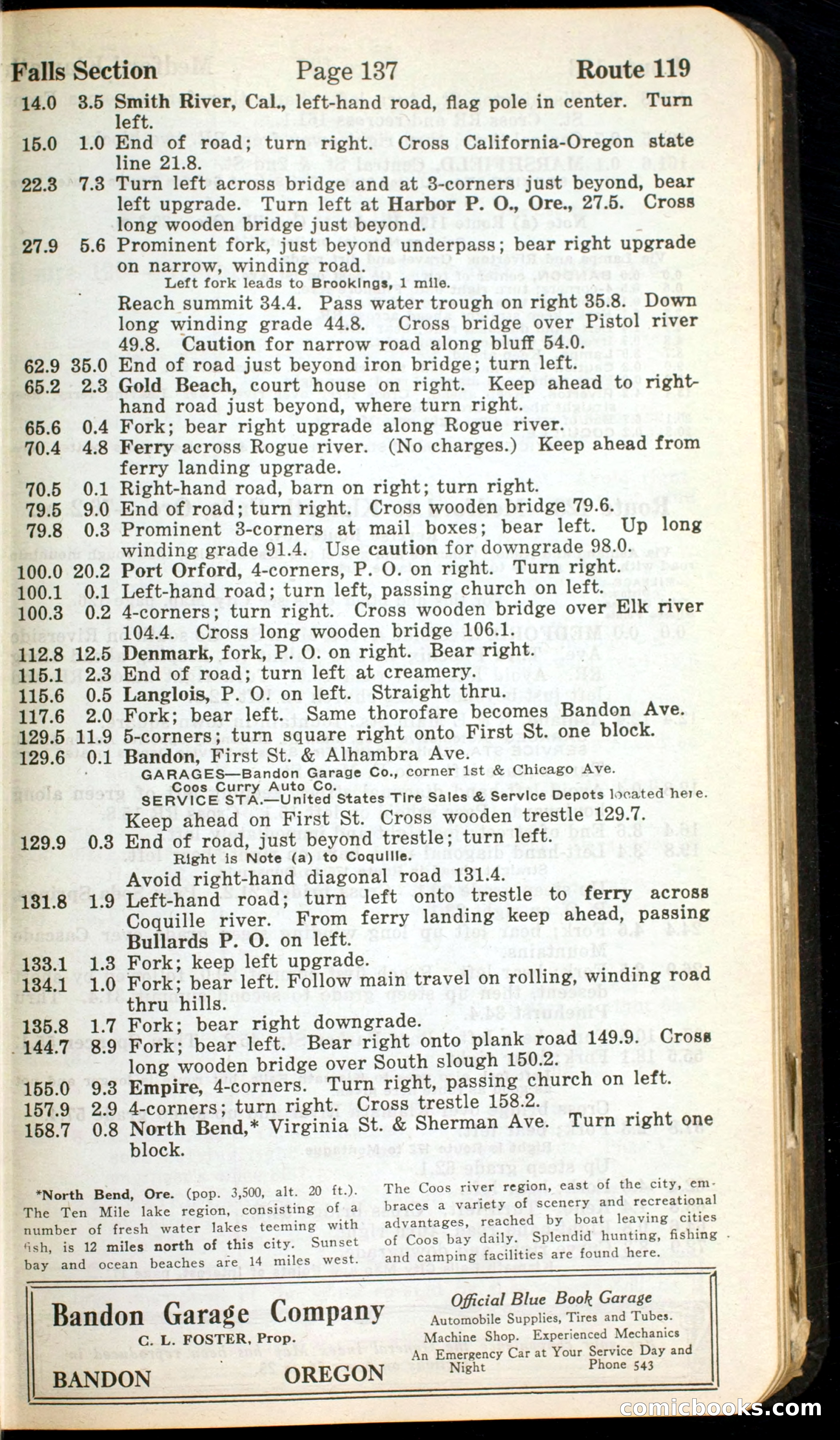 Official Automobile Blue Book, Volume 9 — page 137 of 399