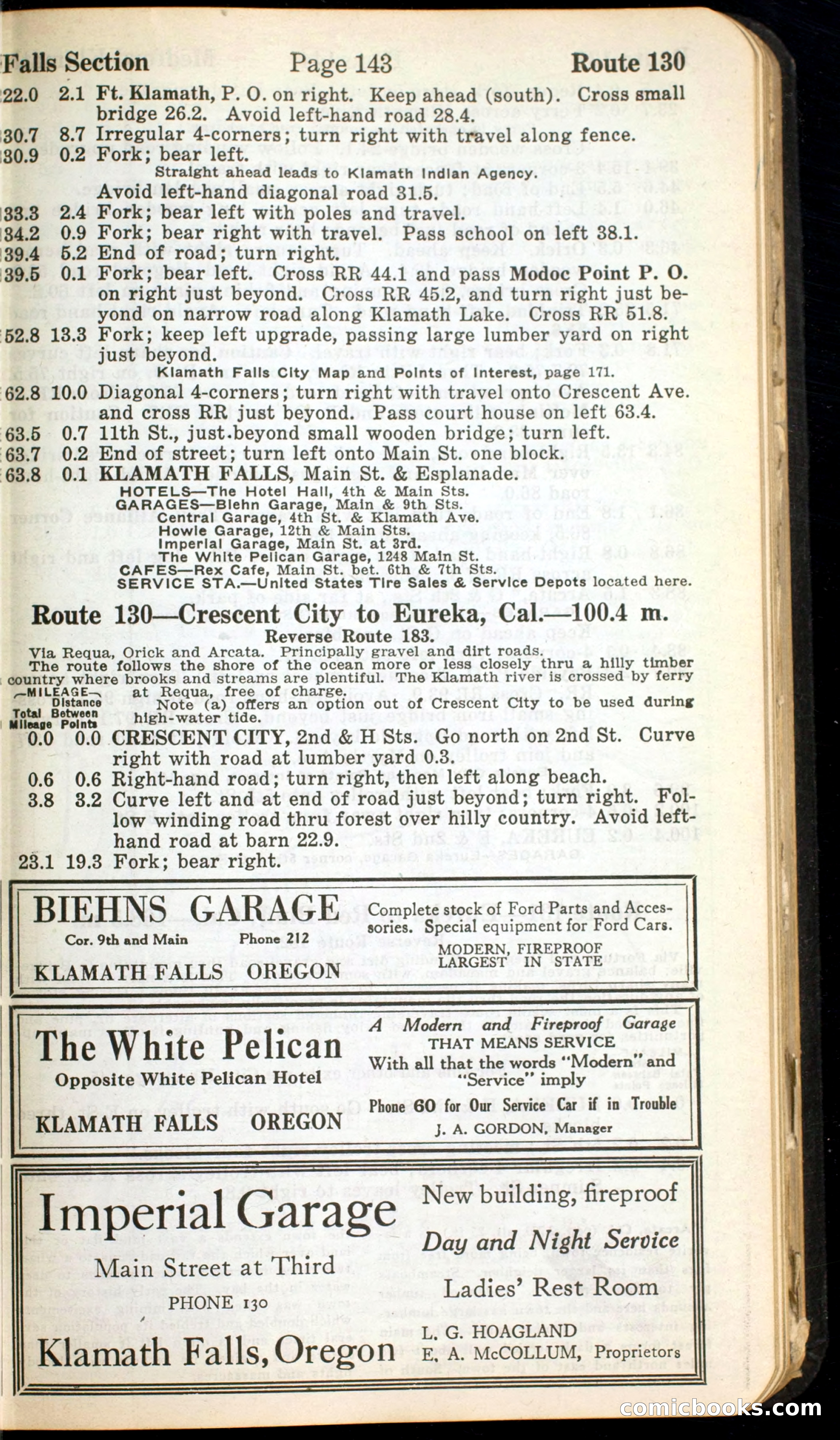 Official Automobile Blue Book, Volume 9 — page 143 of 399