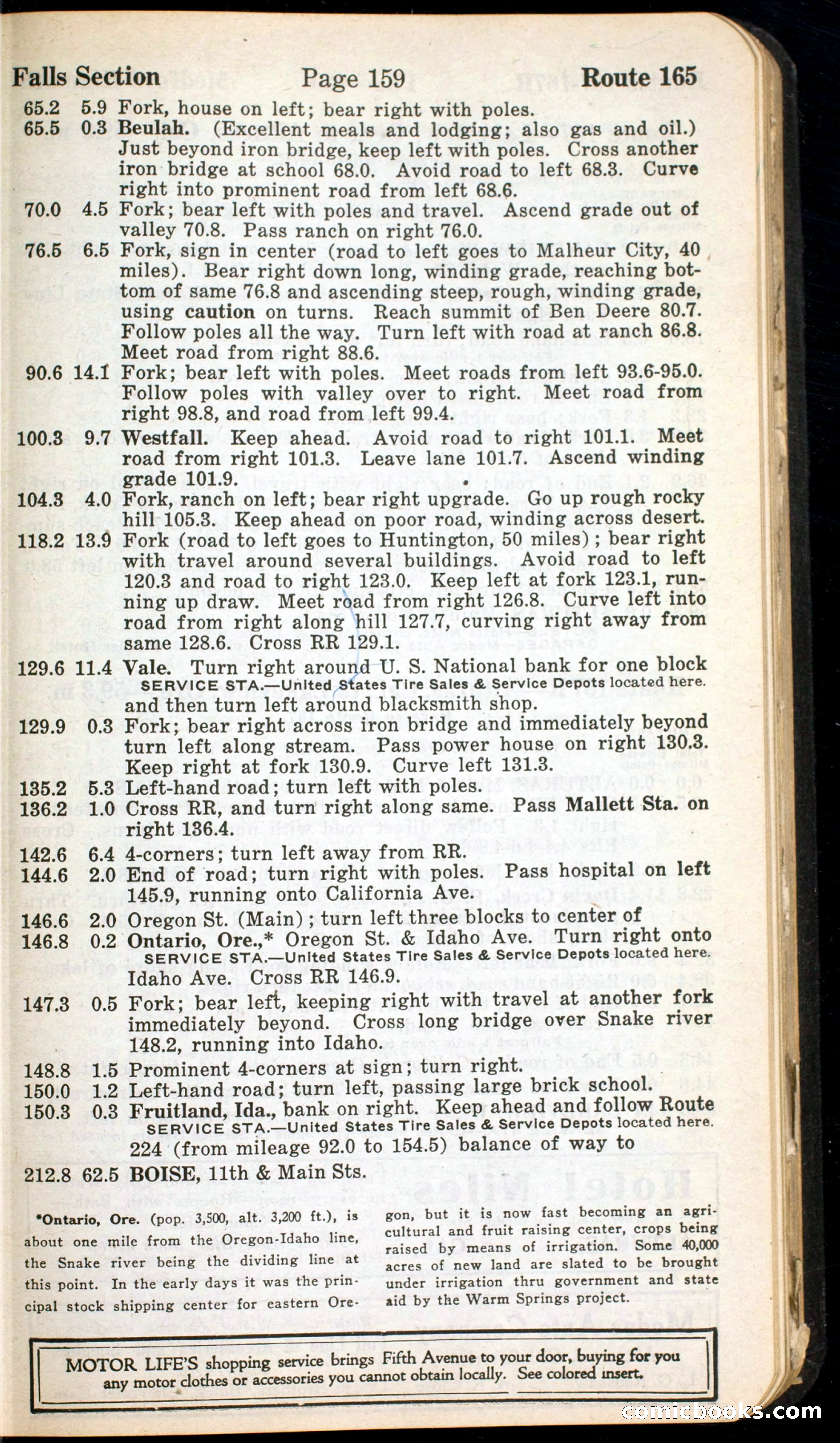 Official Automobile Blue Book, Volume 9 — page 159 of 399